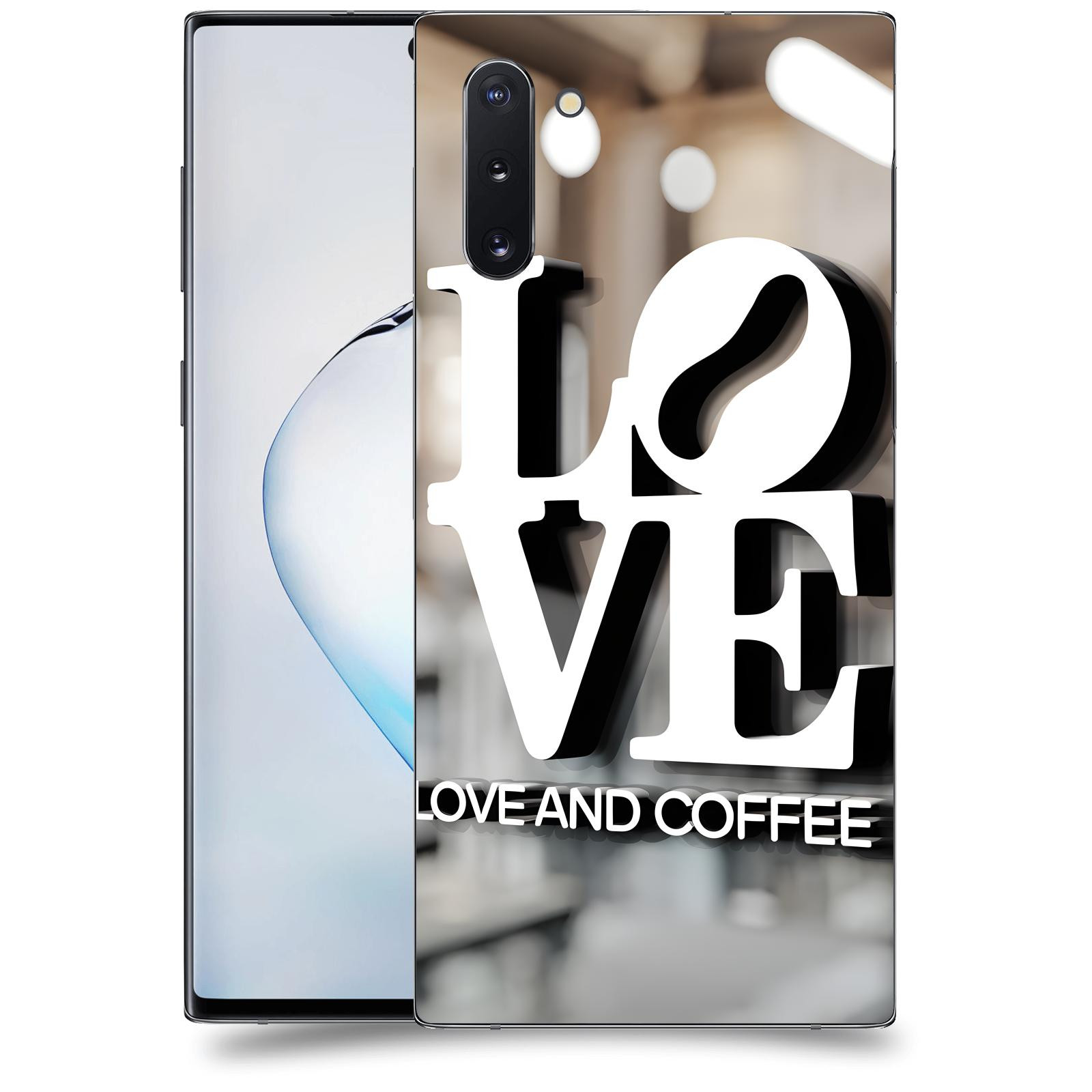 ACOVER Kryt na mobil Samsung Galaxy Note 10 N970F - Love  & Coffee