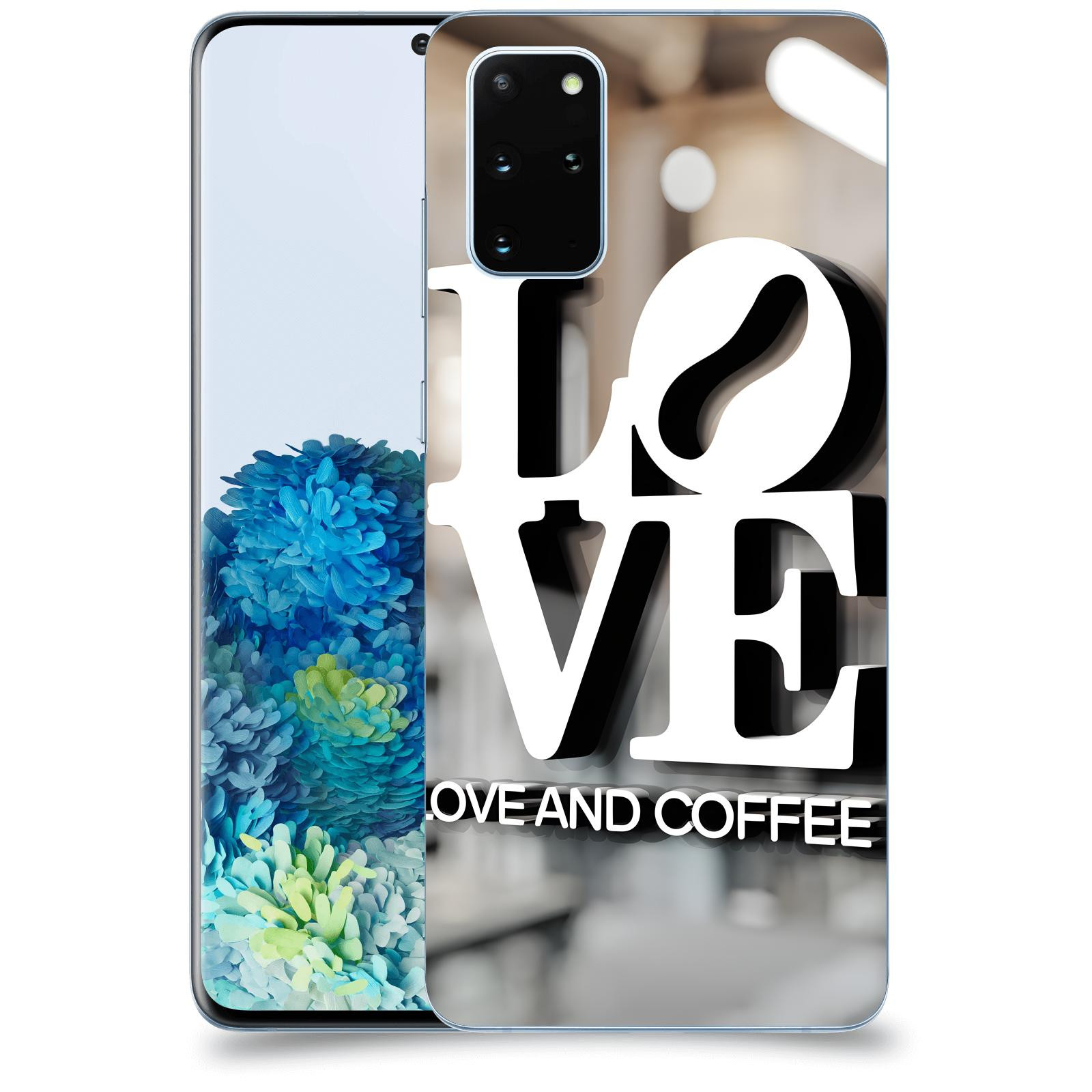 ACOVER Kryt na mobil Samsung Galaxy S20+ G985F - Love  & Coffee