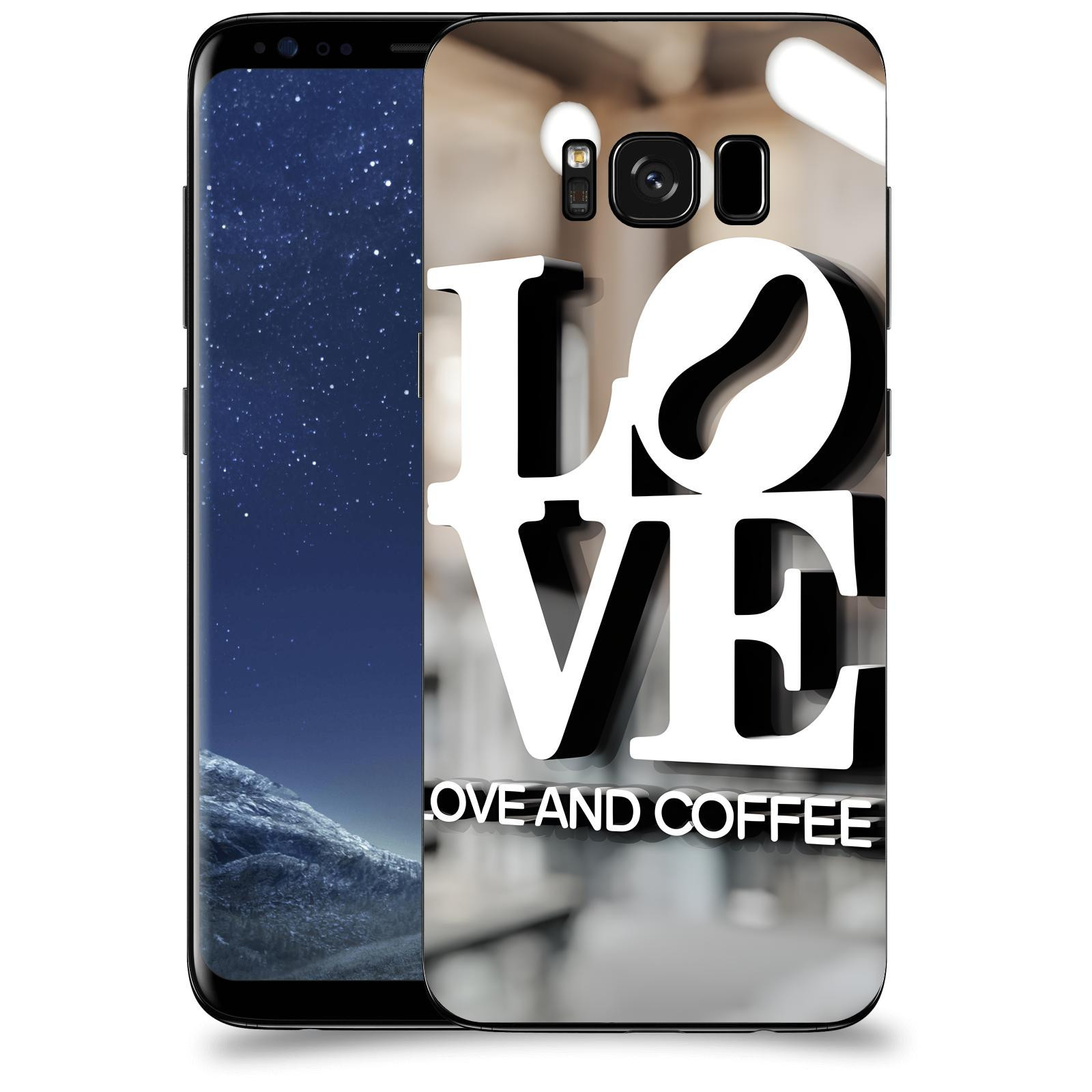 ACOVER Kryt na mobil Samsung Galaxy S8 G950F - Love  & Coffee