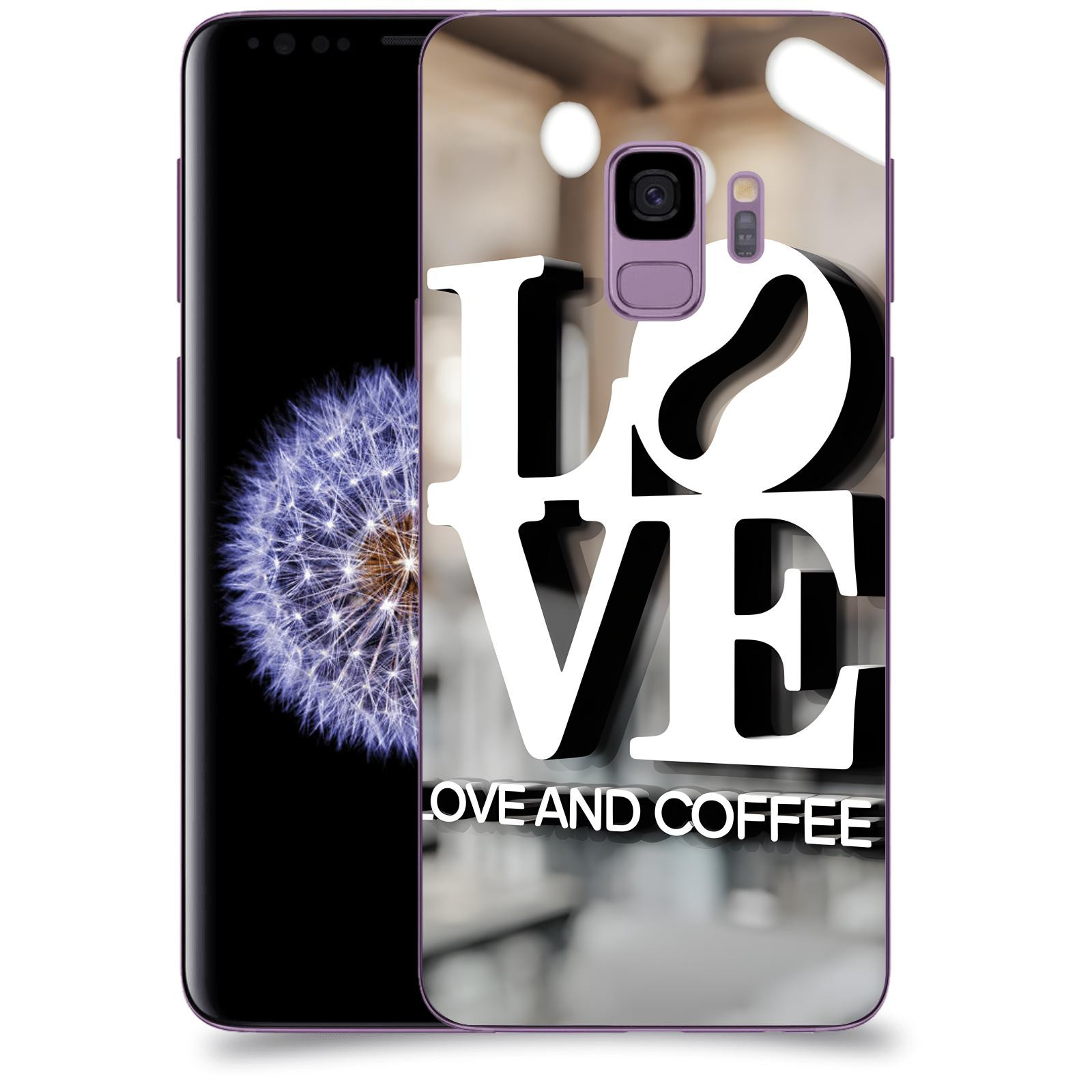 ACOVER Kryt na mobil Samsung Galaxy S9 G960F - Love  & Coffee