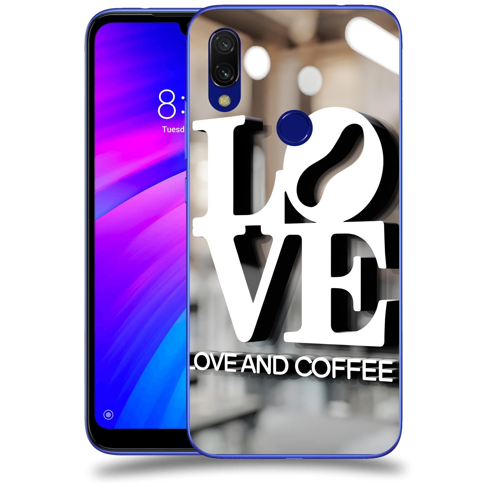 ACOVER Kryt na mobil Xiaomi Redmi 7 - Love  & Coffee