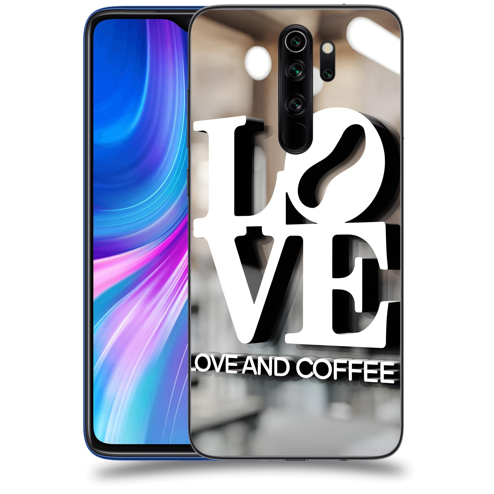 ACOVER Kryt na mobil Xiaomi Redmi Note 8 Pro - Love  & Coffee