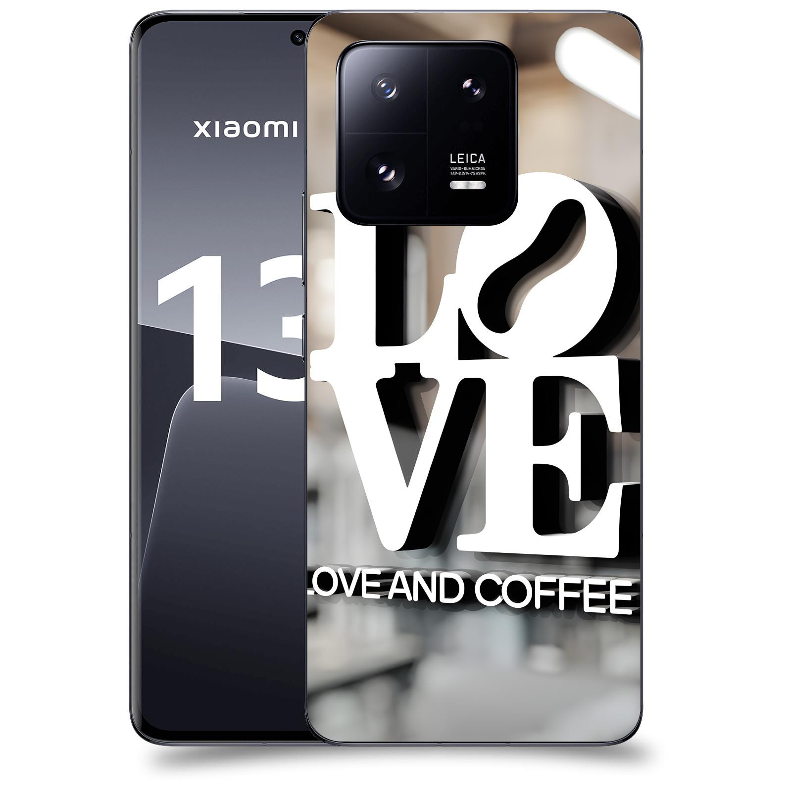 ACOVER Kryt na mobil Xiaomi 13 Pro - Love  & Coffee