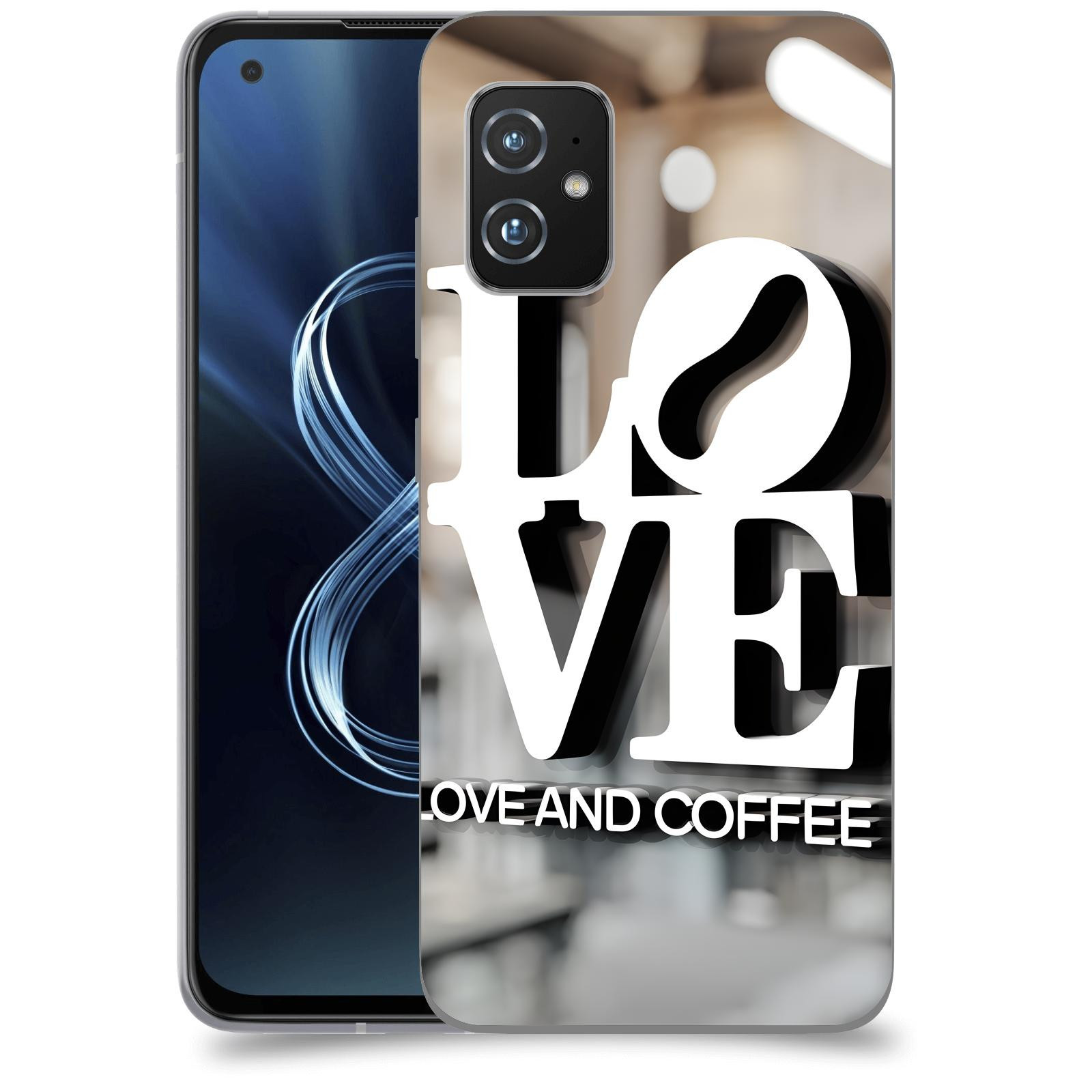 ACOVER Kryt na mobil Honor Magic5 Lite 5G - Love  & Coffee
