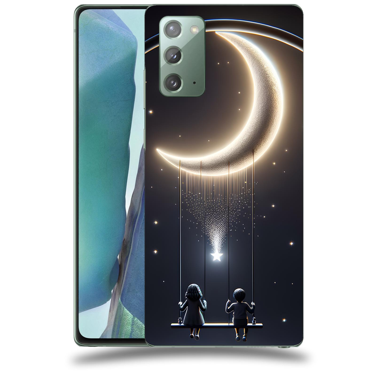 ACOVER Kryt na mobil Samsung Galaxy Note 20 - Love on the Moon 2