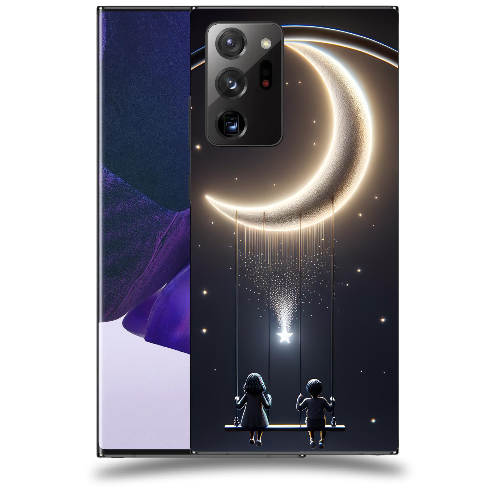 ACOVER Kryt na mobil Samsung Galaxy Note 20 Ultra - Love on the Moon 2