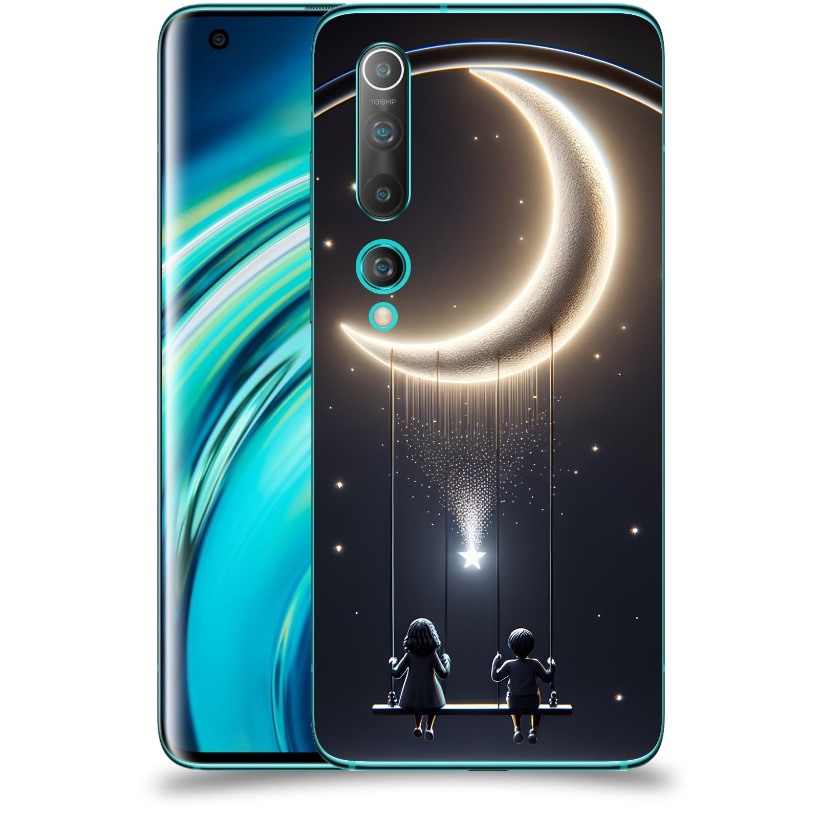 ACOVER Kryt na mobil Xiaomi Mi 10 - Love on the Moon 2