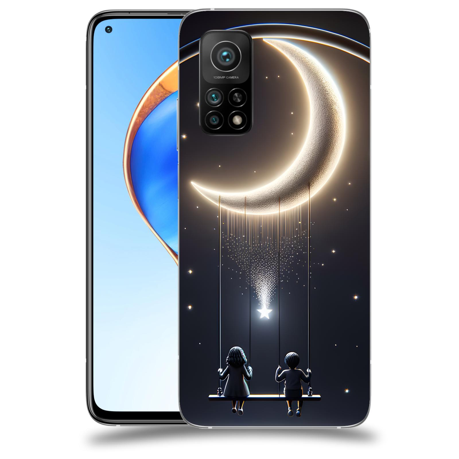 ACOVER Kryt na mobil Xiaomi Mi 10T Pro - Love on the Moon 2