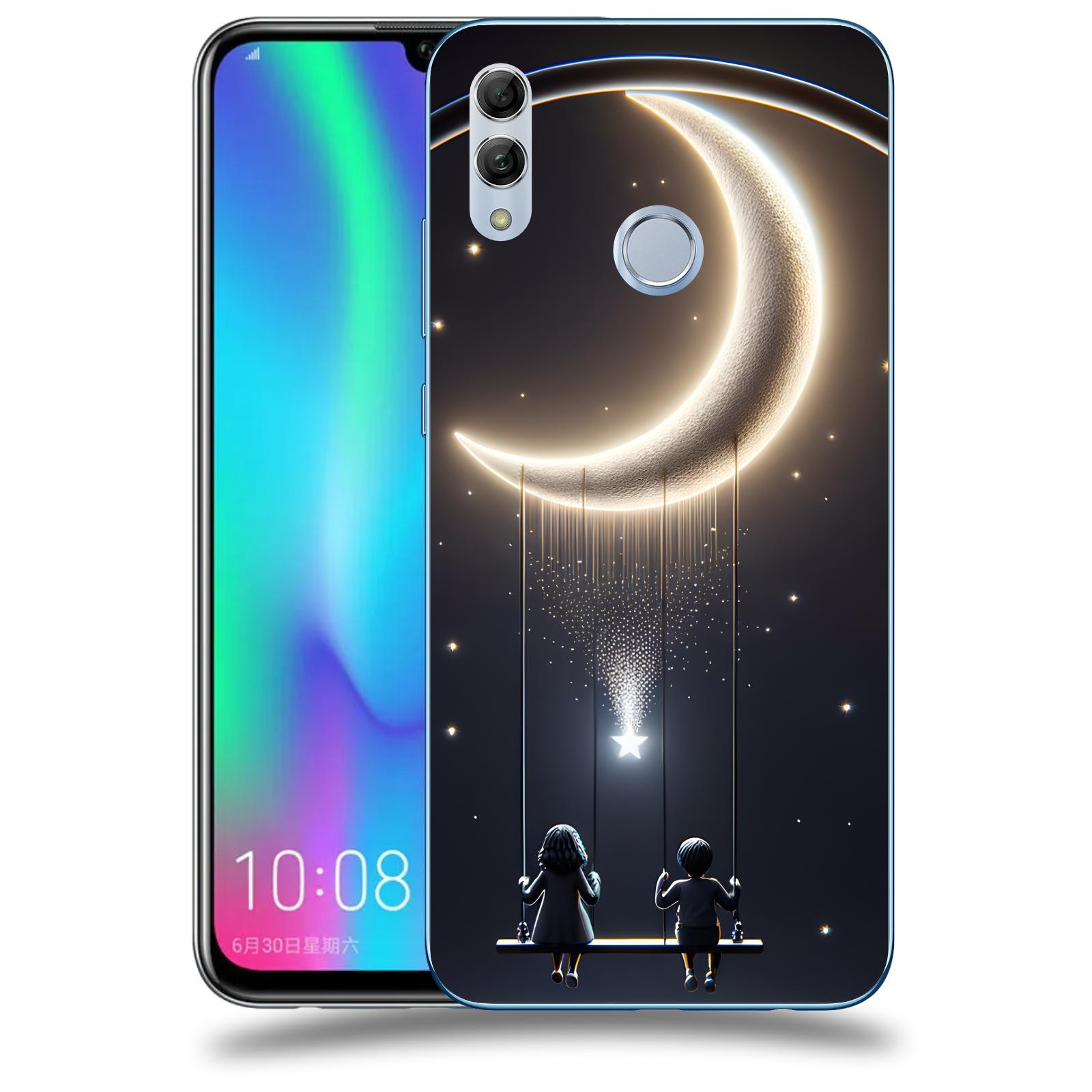 ACOVER Kryt na mobil Honor 10 Lite - Love on the Moon 2