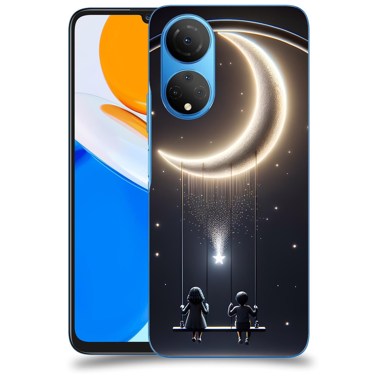 ACOVER Kryt na mobil Honor X7 - Love on the Moon 2