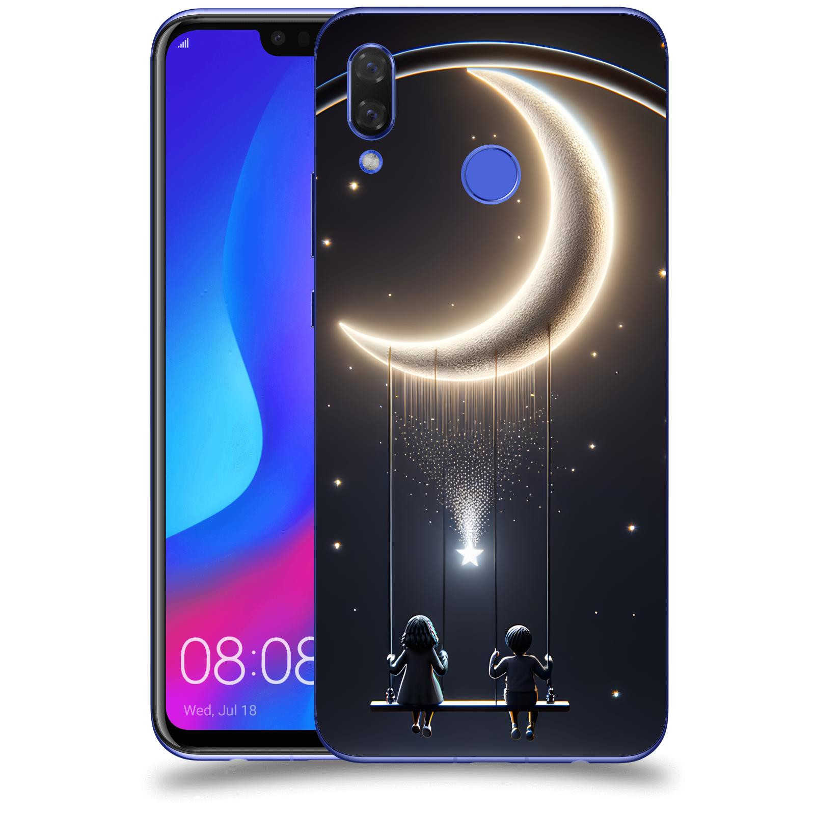 ACOVER Kryt na mobil Huawei Nova 3i - Love on the Moon 2