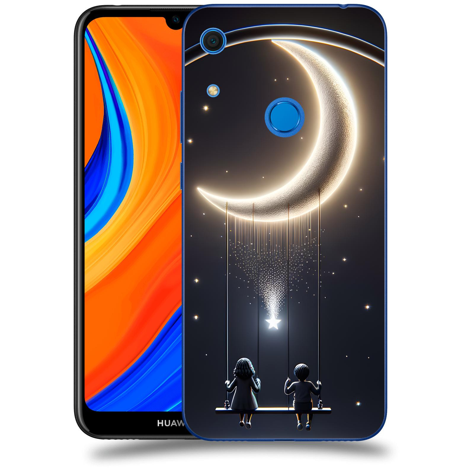 ACOVER Kryt na mobil Huawei Y6S - Love on the Moon 2