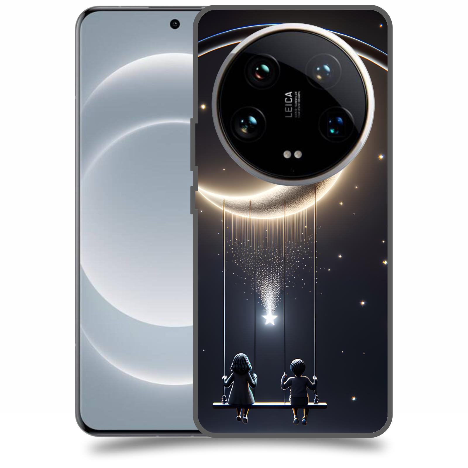 ACOVER Kryt na mobil Xiaomi 14 Ultra - Love on the Moon 2