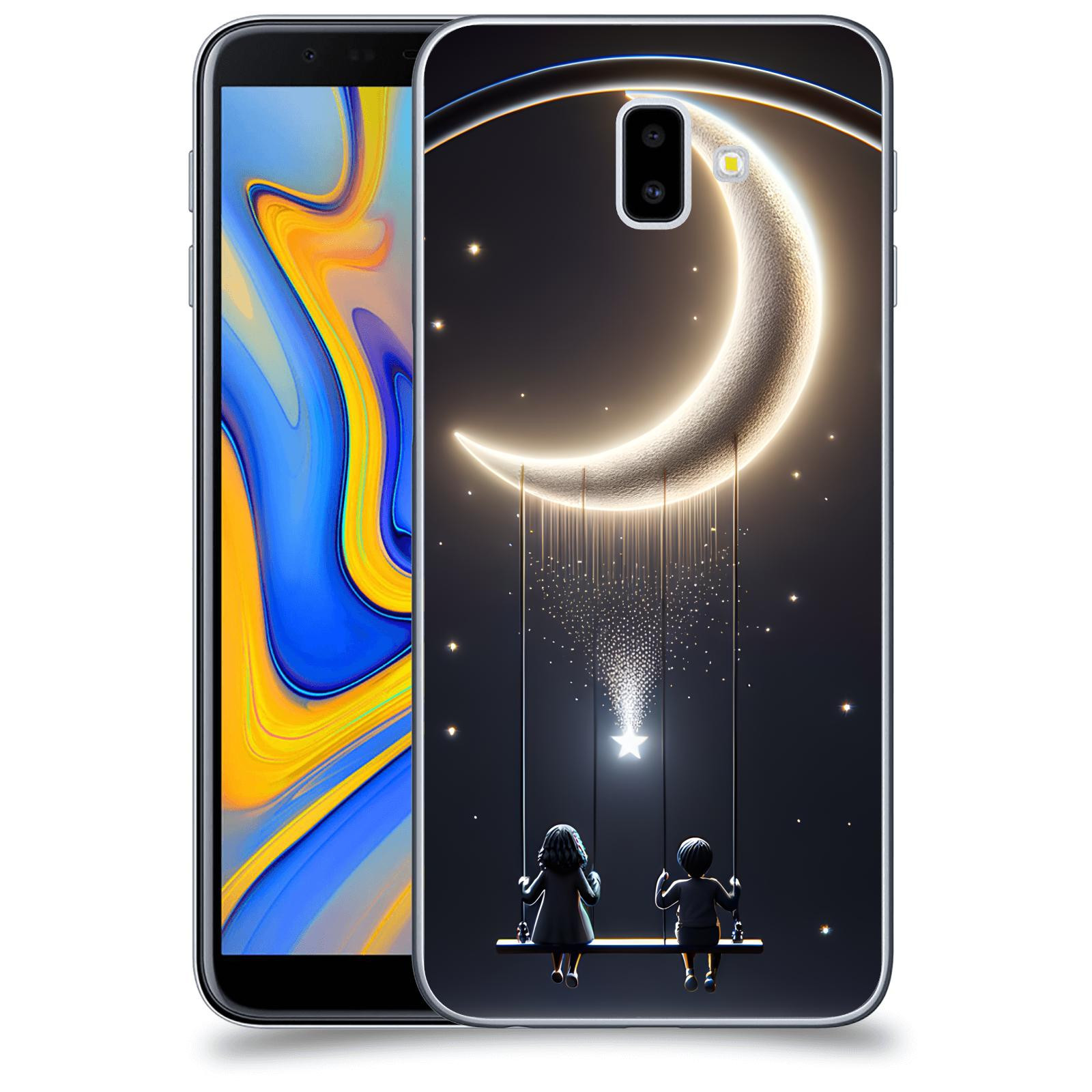 ACOVER Kryt na mobil Samsung Galaxy J6+ J610F - Love on the Moon 2