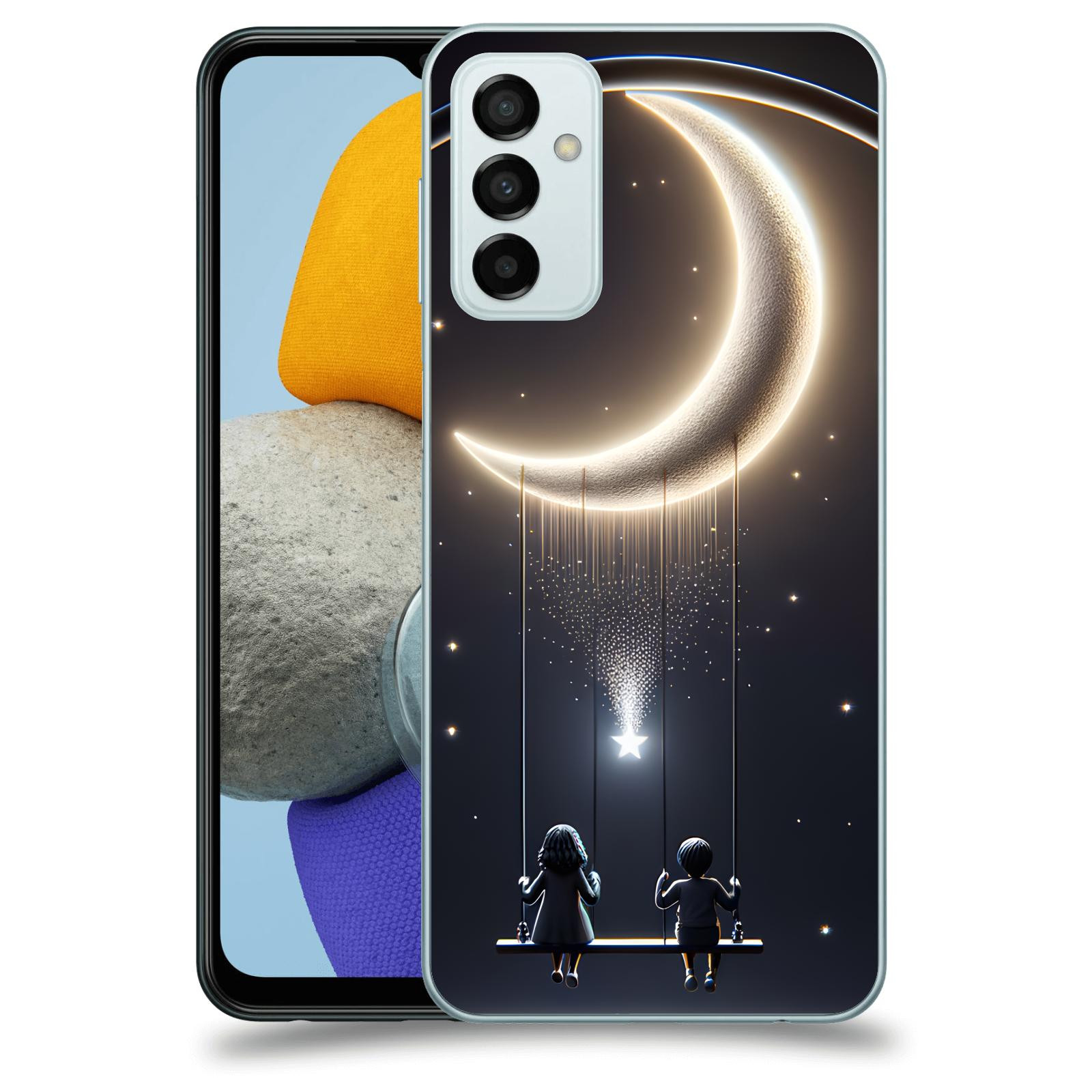ACOVER Kryt na mobil Samsung Galaxy M23 5G - Love on the Moon 2