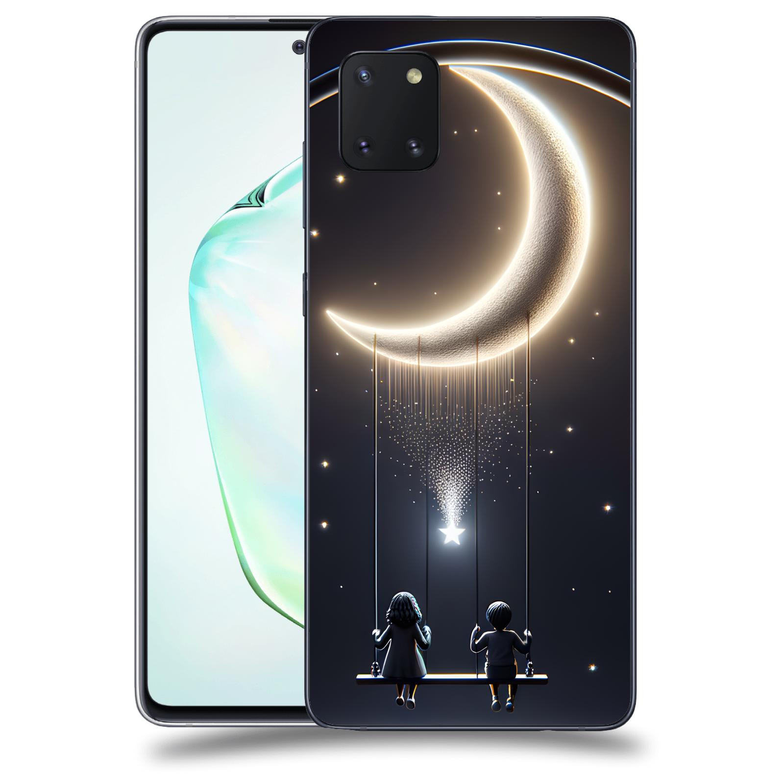 ACOVER Kryt na mobil Samsung Galaxy Note 10 Lite N770F - Love on the Moon 2