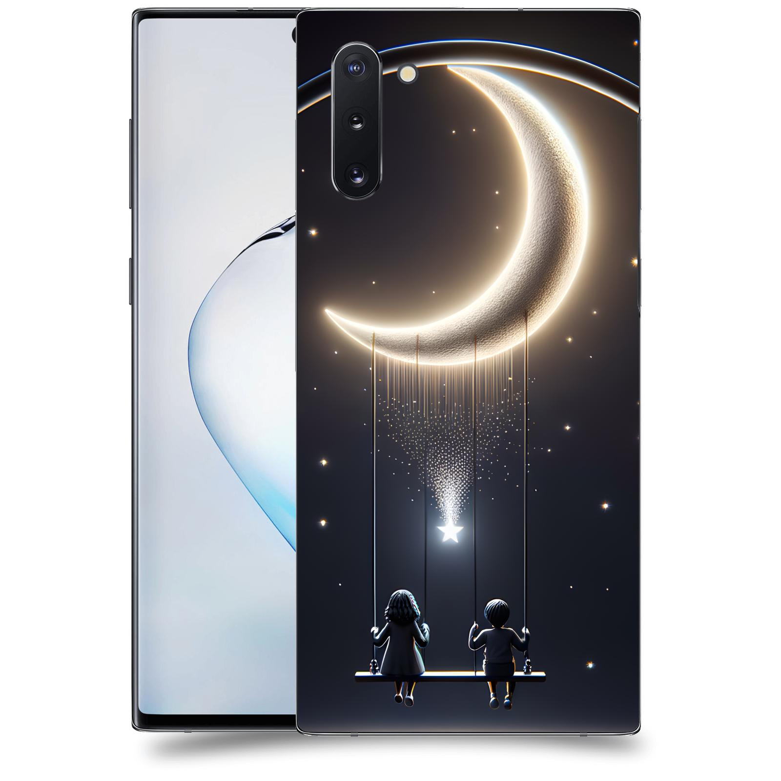 ACOVER Kryt na mobil Samsung Galaxy Note 10 N970F - Love on the Moon 2