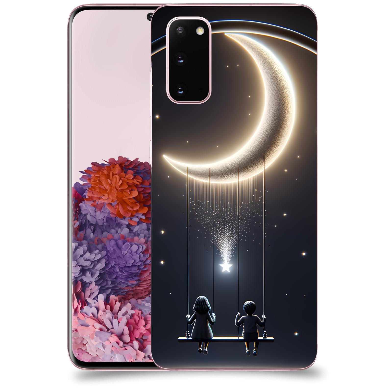 ACOVER Kryt na mobil Samsung Galaxy S20 G980F - Love on the Moon 2
