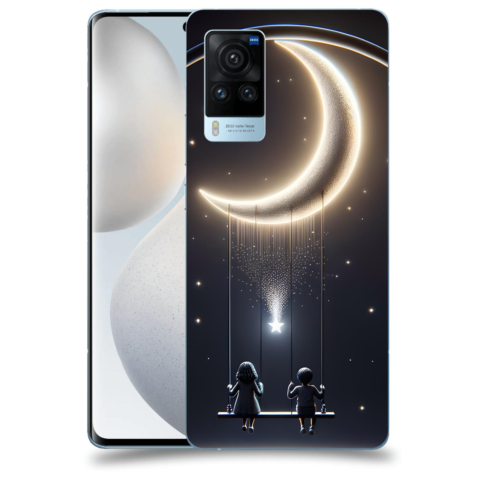 ACOVER Kryt na mobil Vivo X60 Pro 5G - Love on the Moon 2