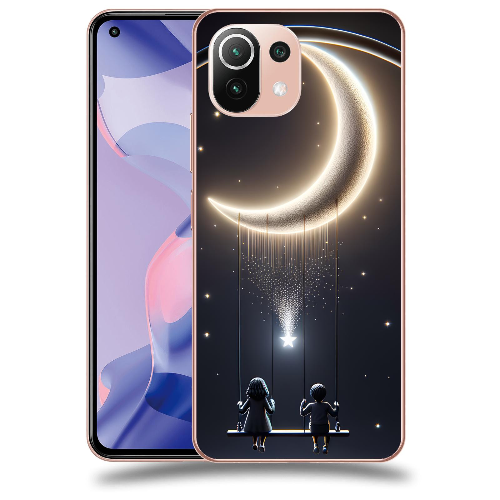 ACOVER Kryt na mobil Xiaomi 11 Lite 5G NE - Love on the Moon 2
