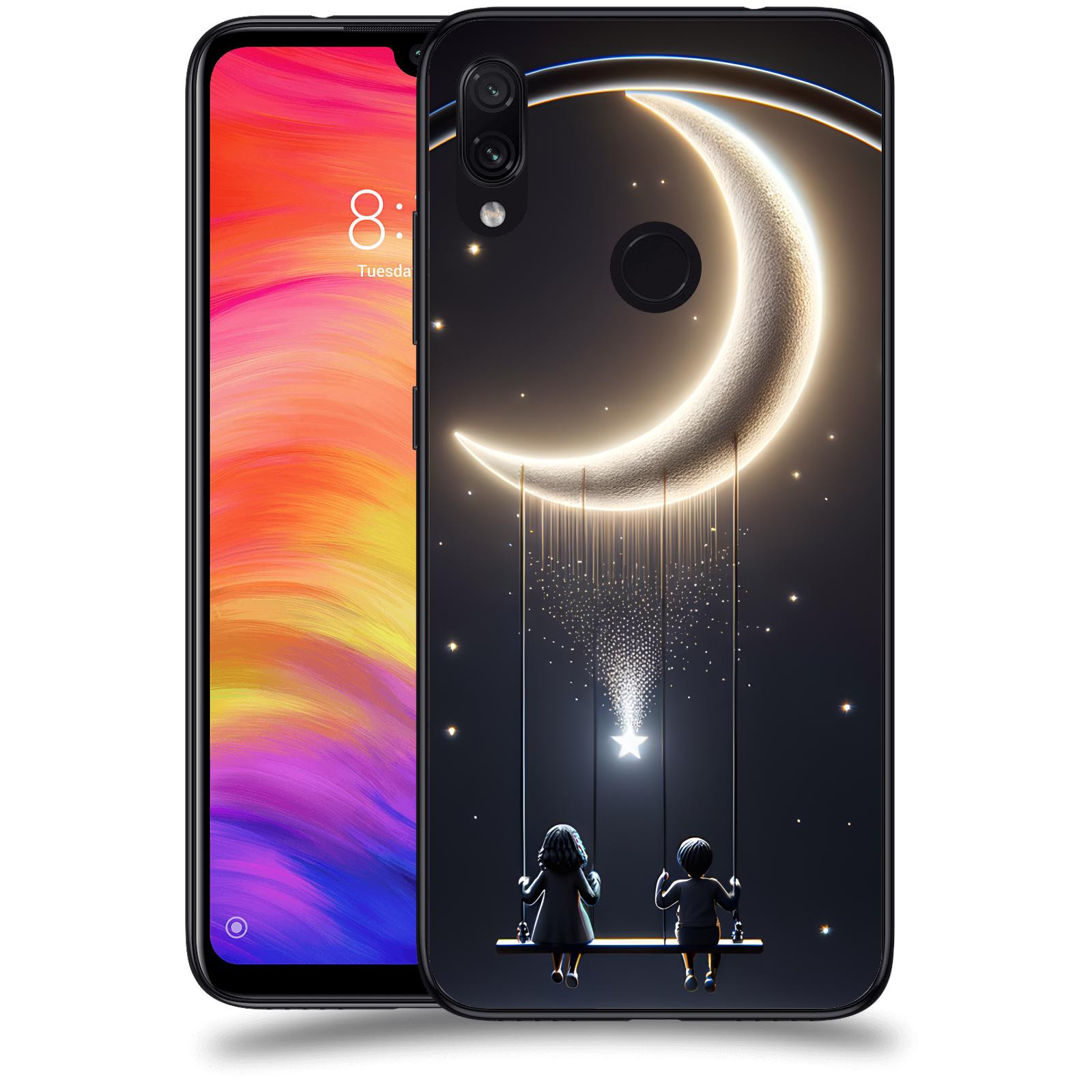 ACOVER Kryt na mobil Xiaomi Redmi Note 7 - Love on the Moon 2