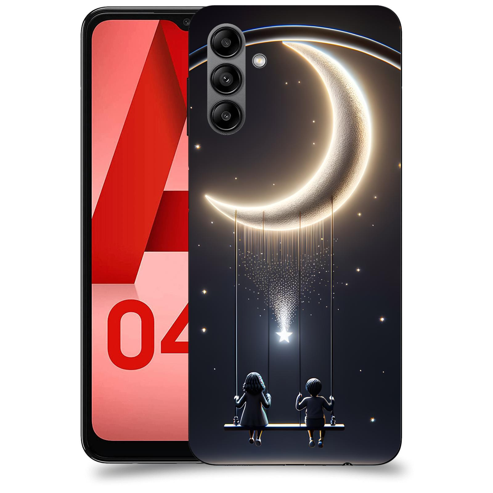 ACOVER Kryt na mobil Samsung Galaxy A04s - Love on the Moon 2