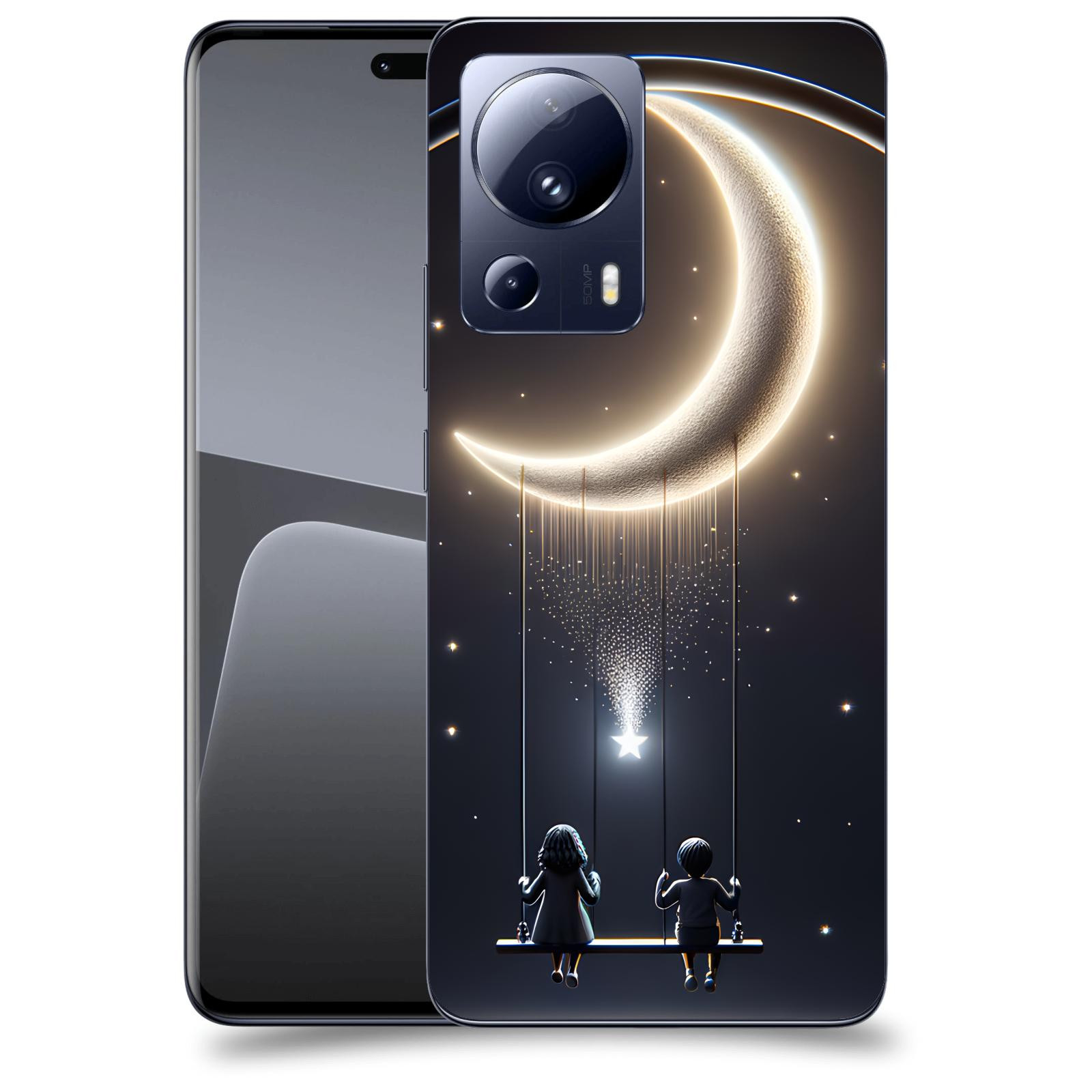 ACOVER Kryt na mobil Xiaomi 13 Lite - Love on the Moon 2