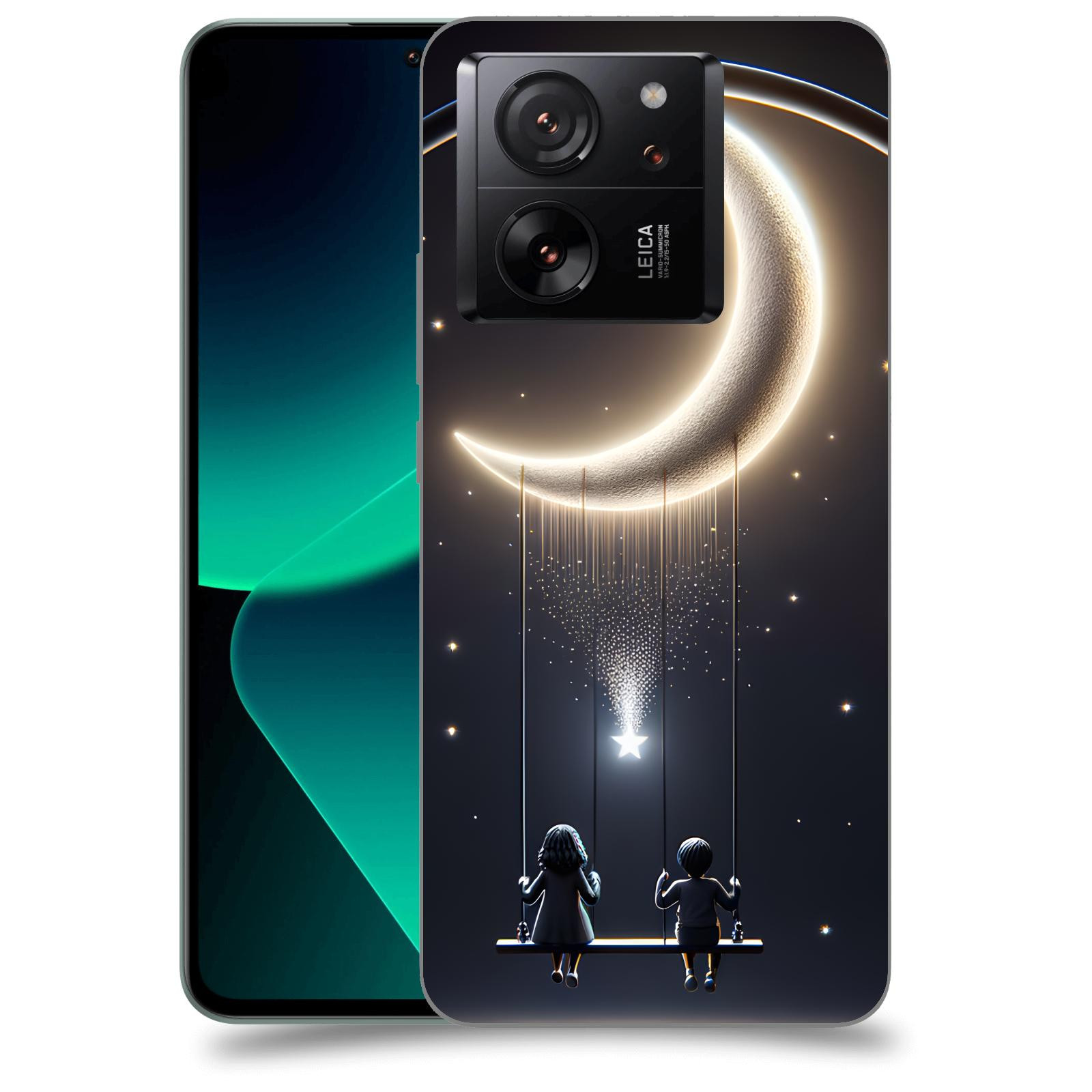 ACOVER Kryt na mobil Xiaomi 13T pro - Love on the Moon 2