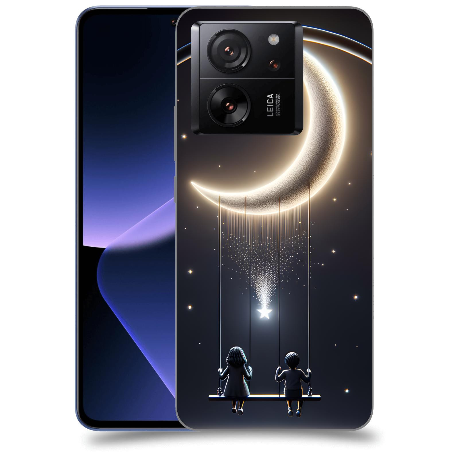 ACOVER Kryt na mobil Xiaomi 13T - Love on the Moon 2