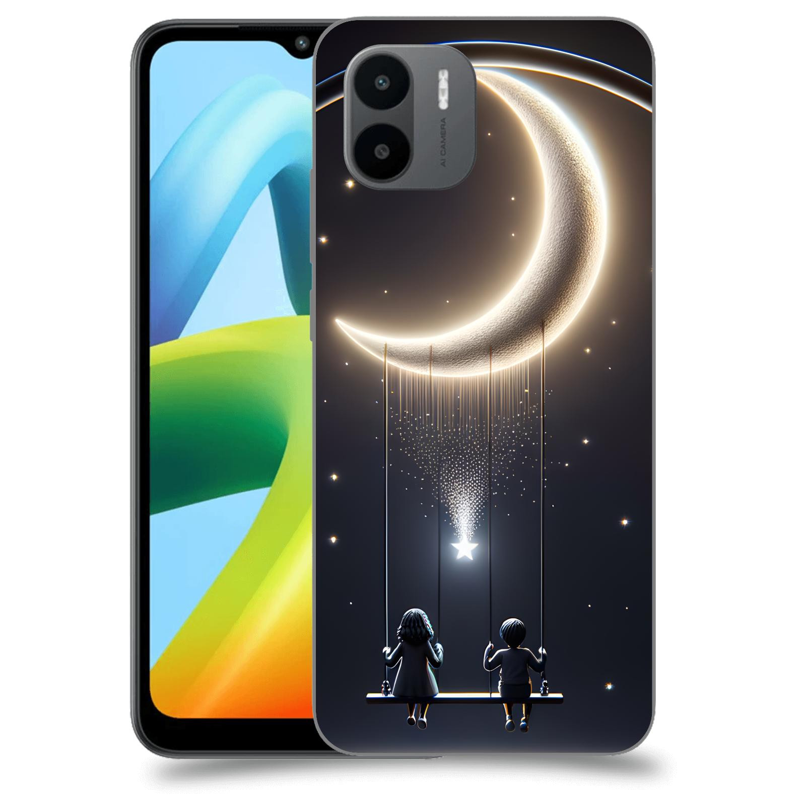 ACOVER Kryt na mobil Xiaomi Redmi A1+ - Love on the Moon 2