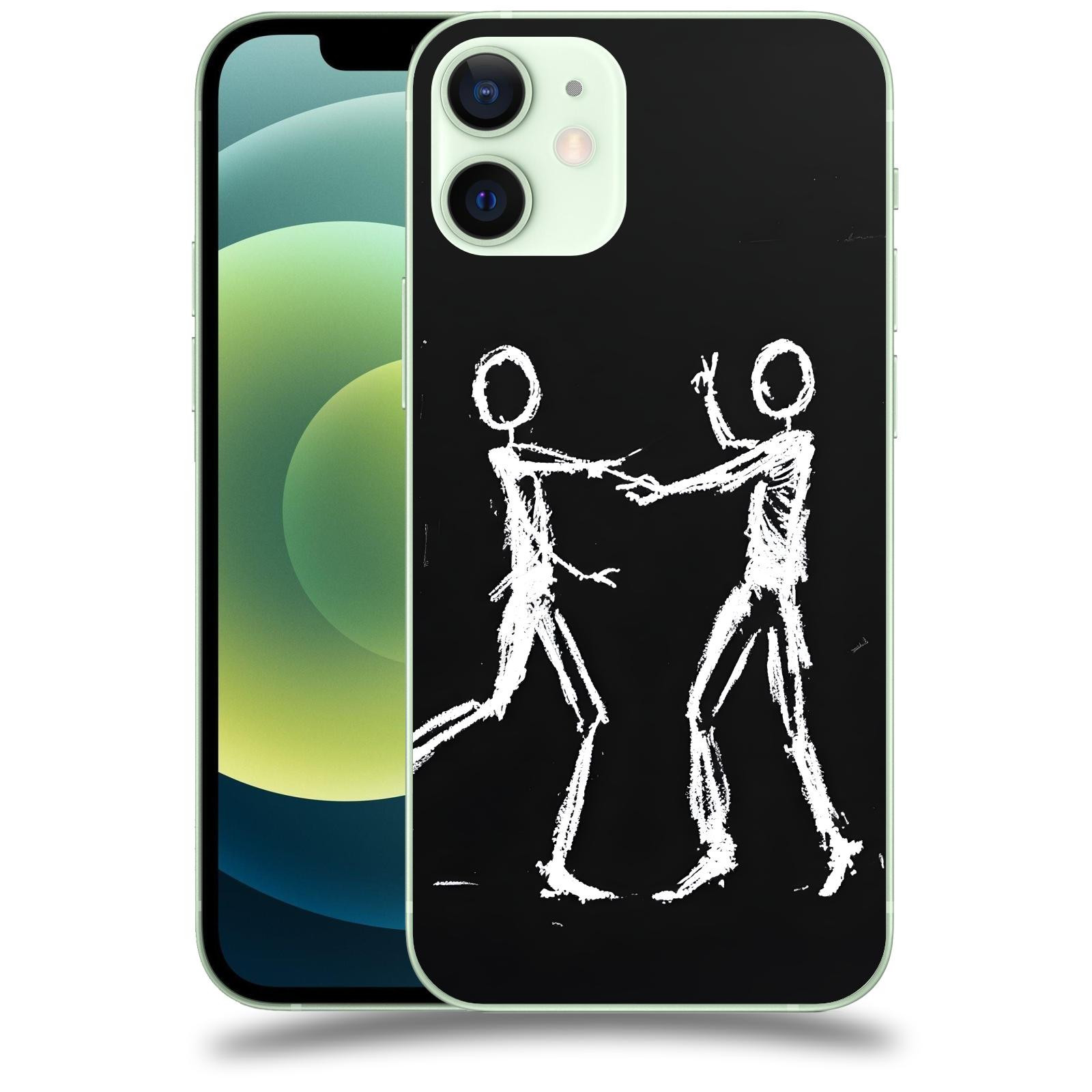 ACOVER Kryt na mobil Apple iPhone 12 mini - Siluety