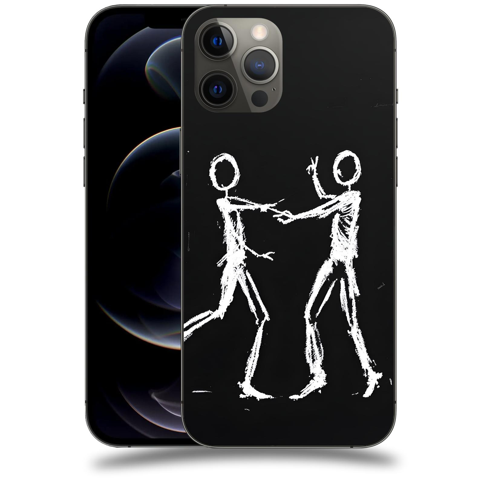 ACOVER Kryt na mobil Apple iPhone 12 Pro Max - Siluety
