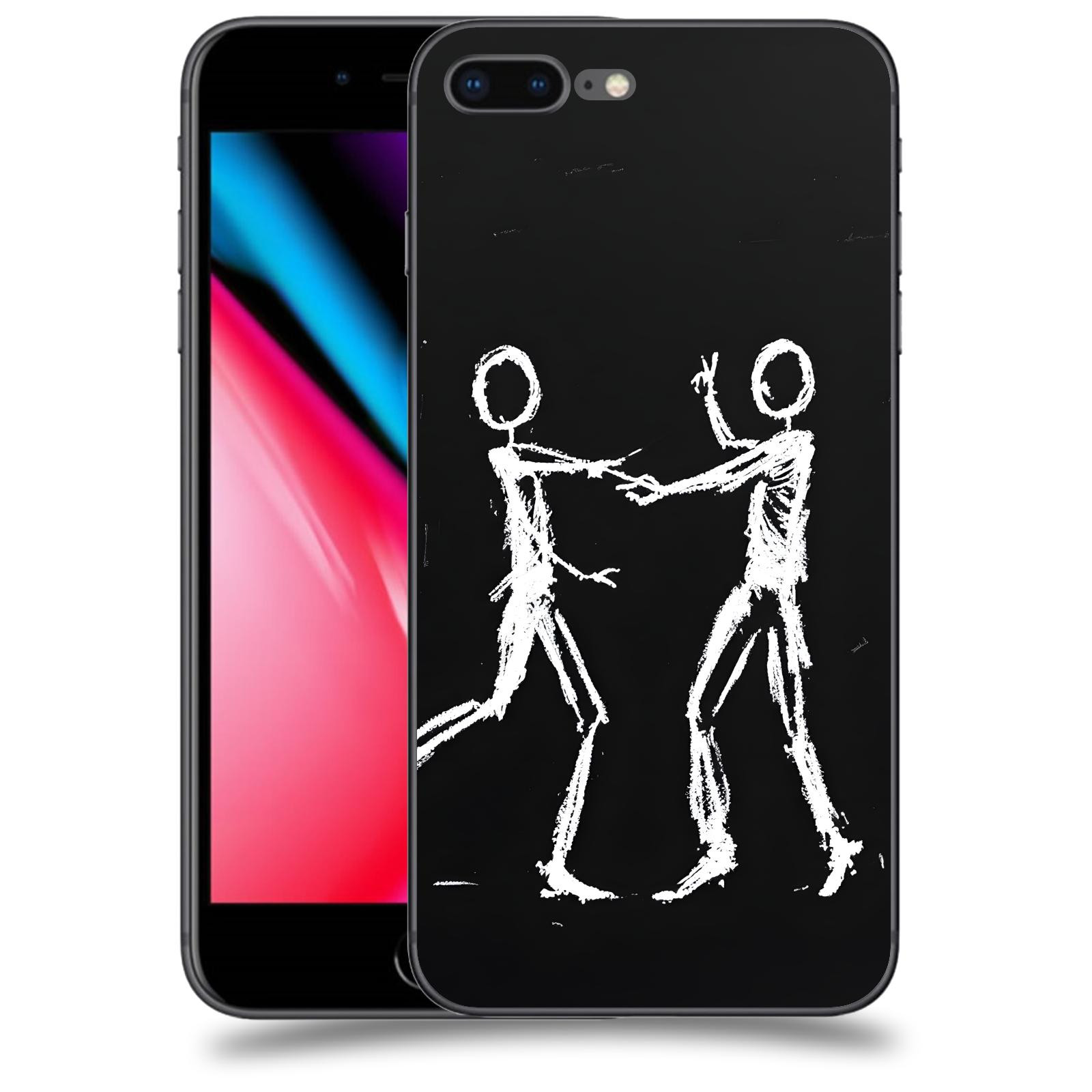 ACOVER Kryt na mobil Apple iPhone 8 Plus - Siluety