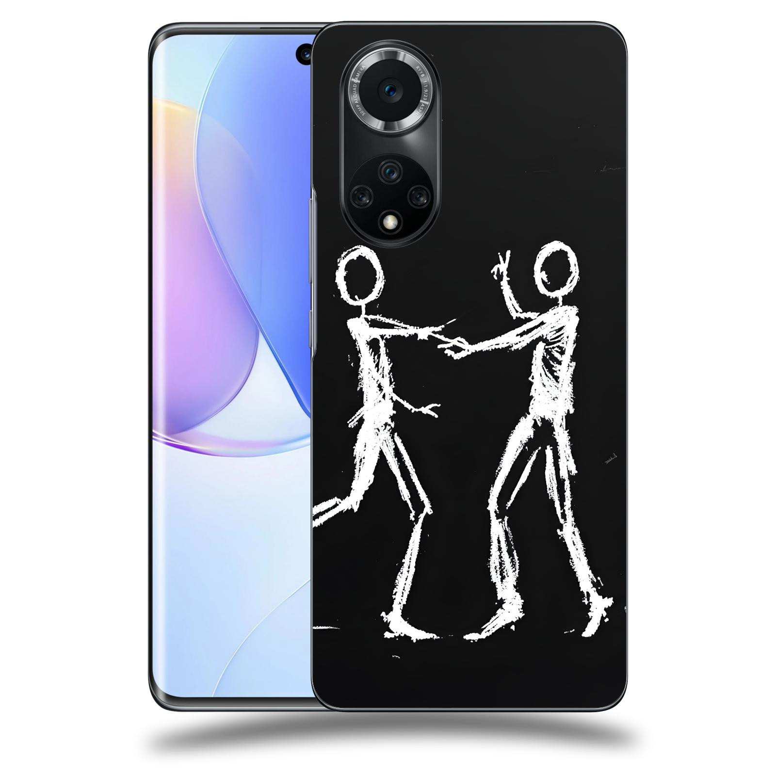 ACOVER Kryt na mobil Huawei Nova 9 - Siluety
