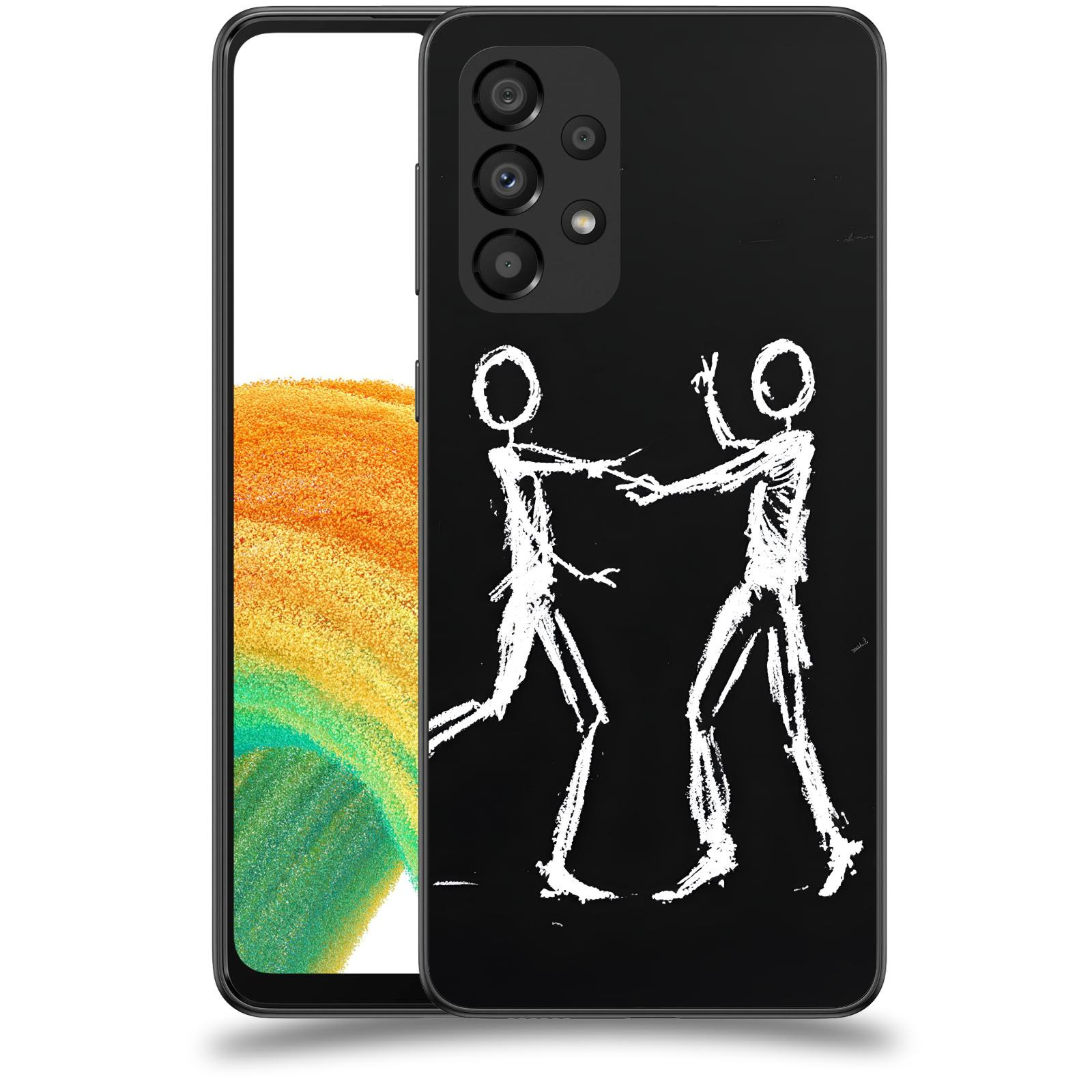 ACOVER Kryt na mobil Samsung Galaxy A33 5G A336 - Siluety