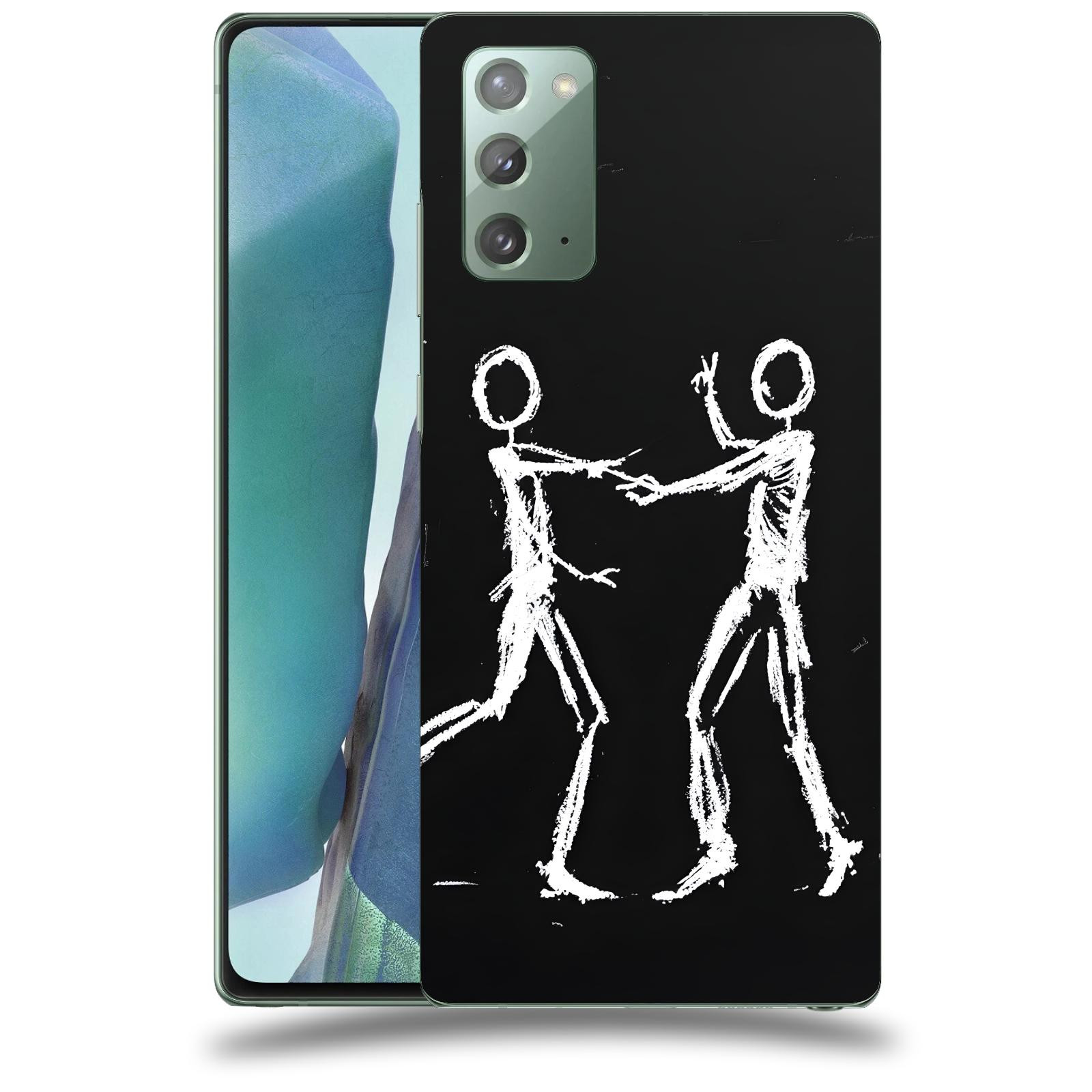 ACOVER Kryt na mobil Samsung Galaxy Note 20 - Siluety