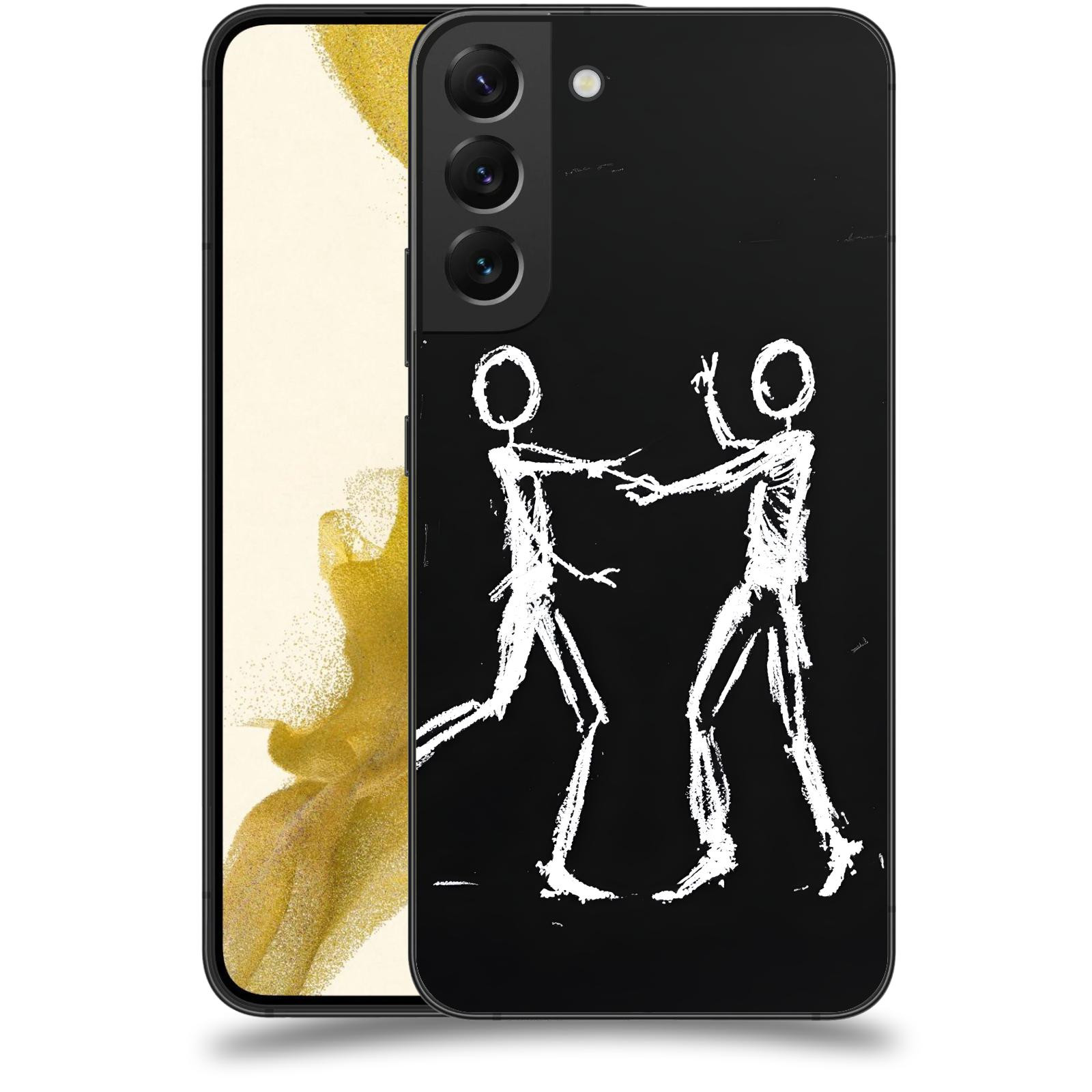 ACOVER Kryt na mobil Samsung Galaxy S22+ 5G - Siluety