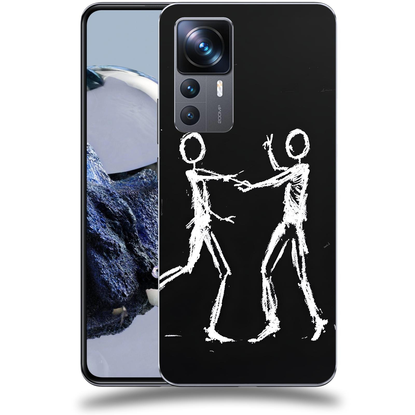 ACOVER Kryt na mobil Xiaomi 12T Pro - Siluety
