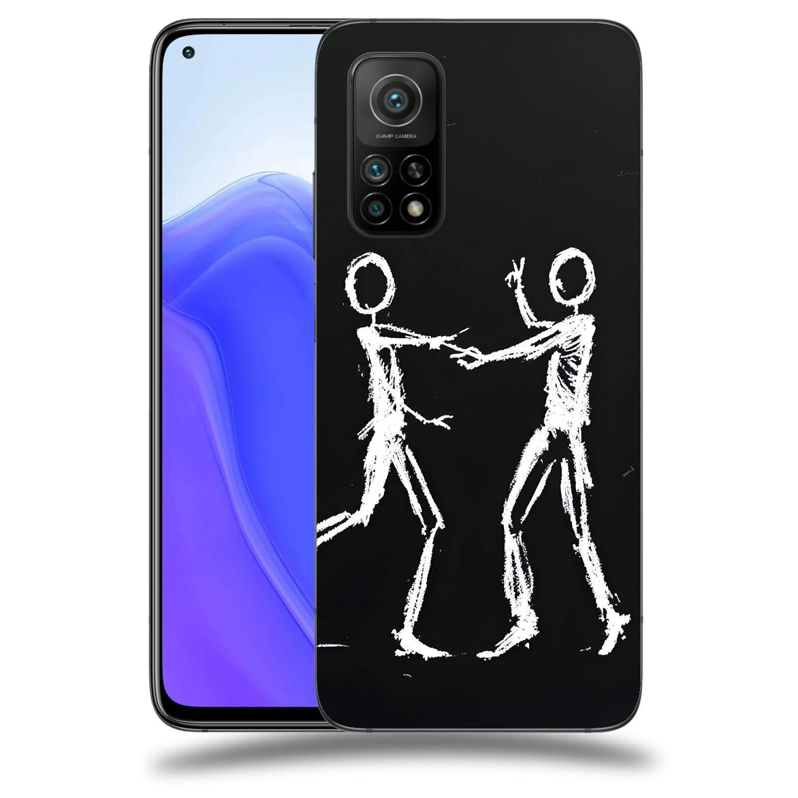ACOVER Kryt na mobil Xiaomi Mi 10T - Siluety