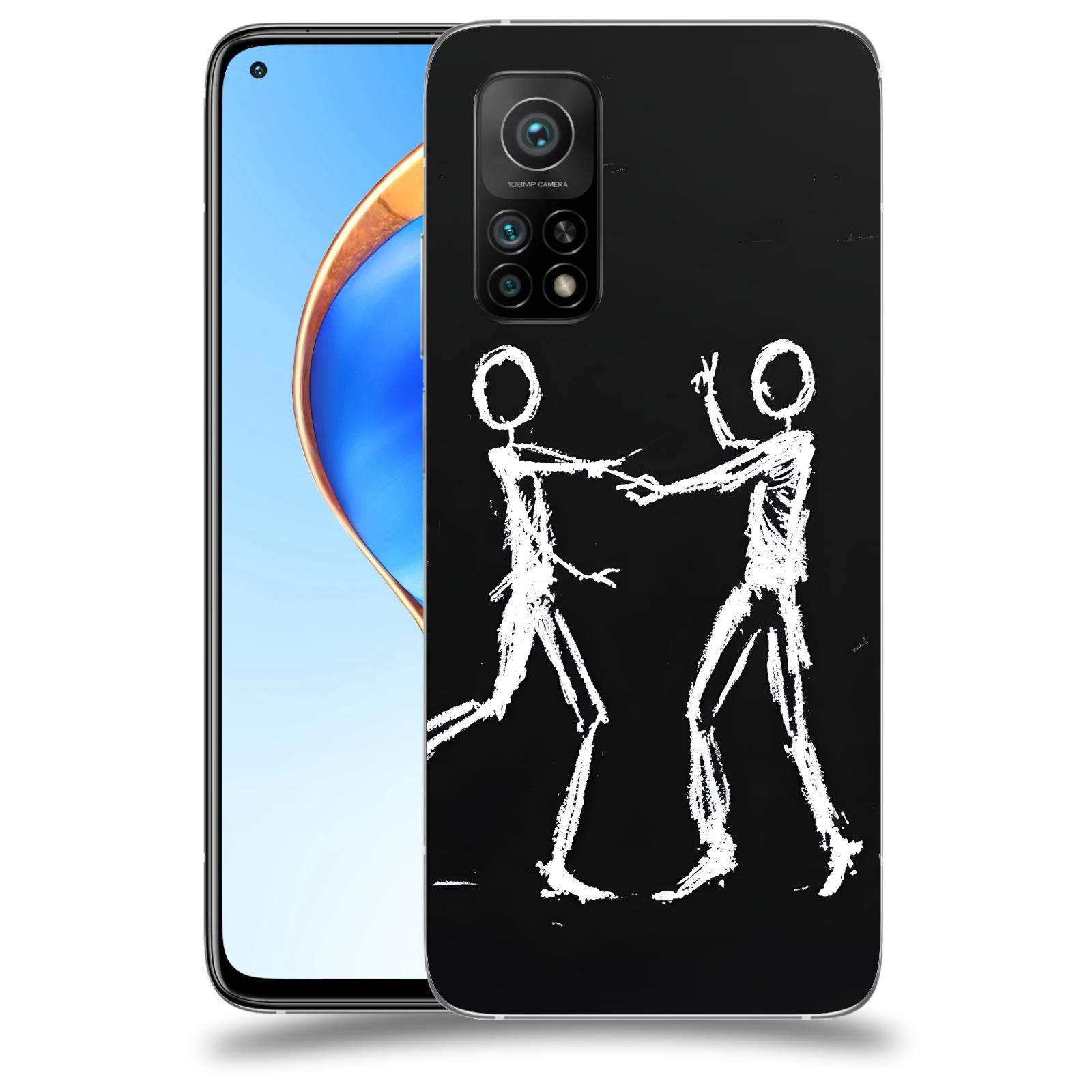 ACOVER Kryt na mobil Xiaomi Mi 10T Pro - Siluety