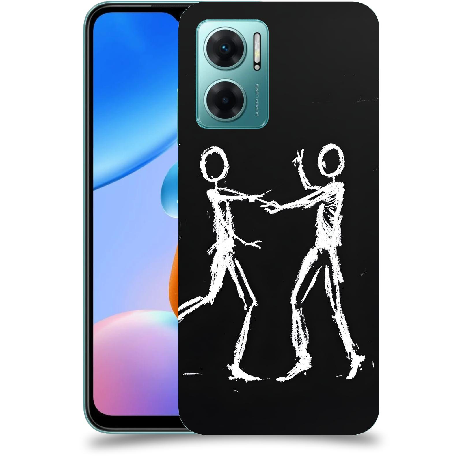ACOVER Kryt na mobil Xiaomi Redmi 10 5G - Siluety