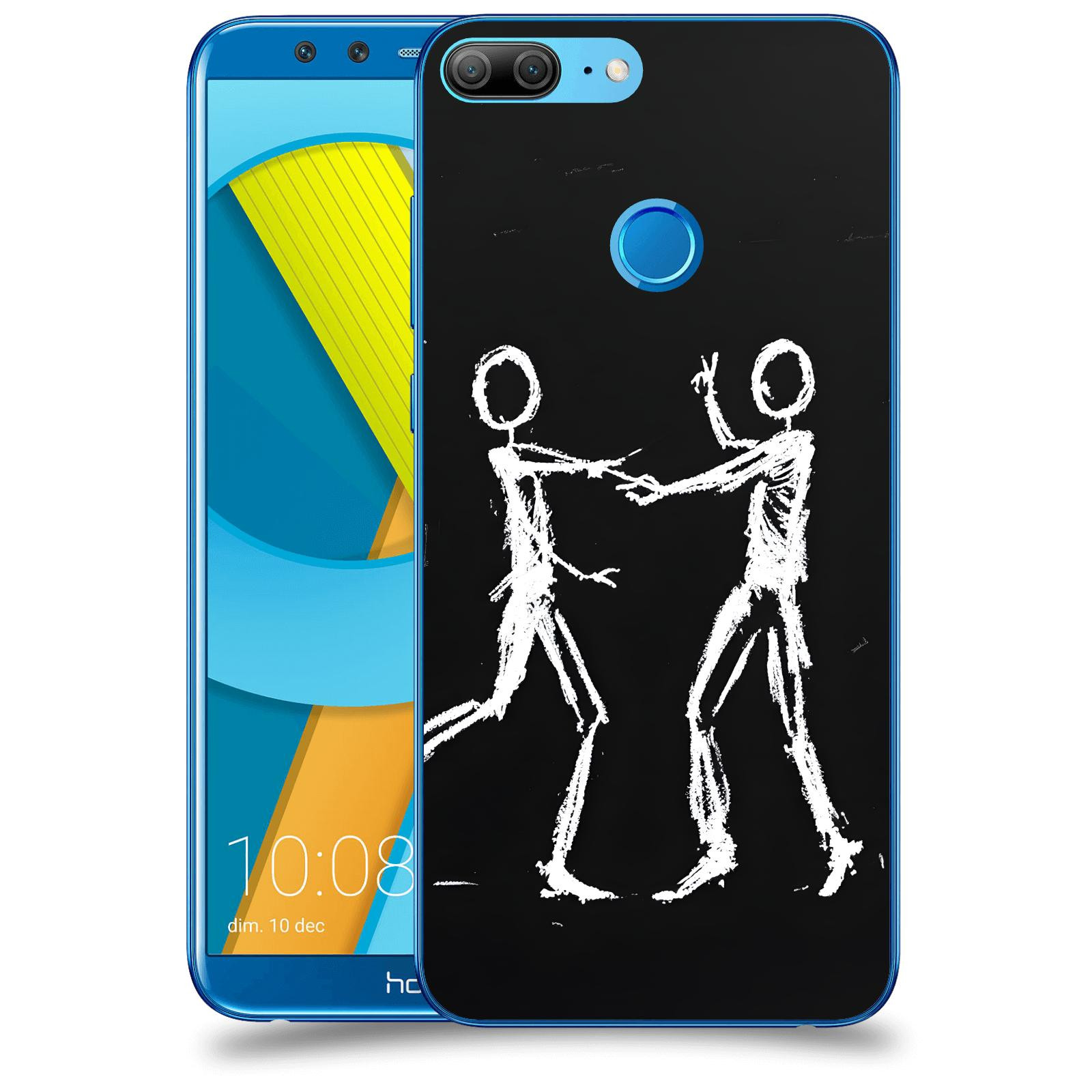 ACOVER Kryt na mobil Honor 9 Lite - Siluety