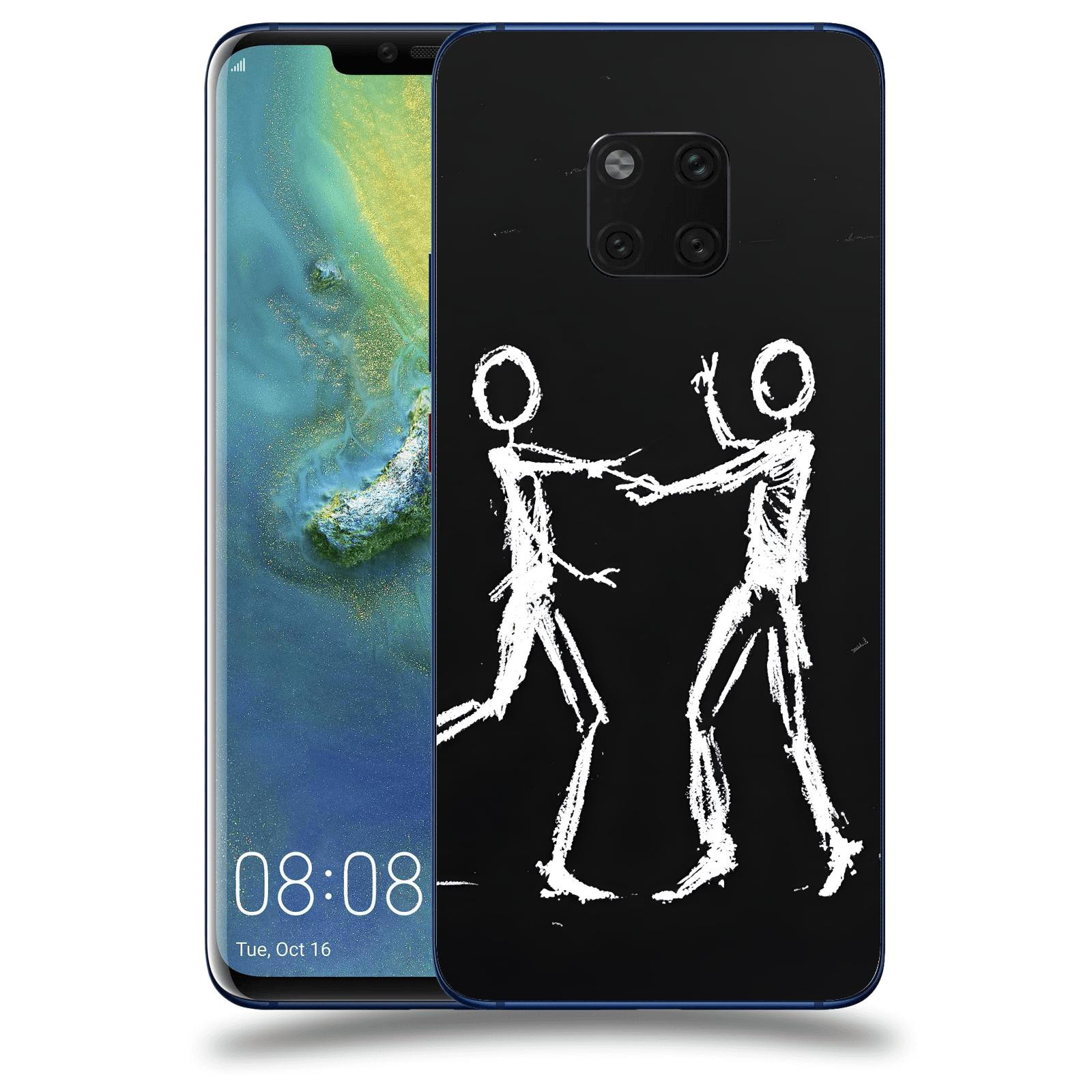 ACOVER Kryt na mobil Huawei Mate 20 Pro - Siluety