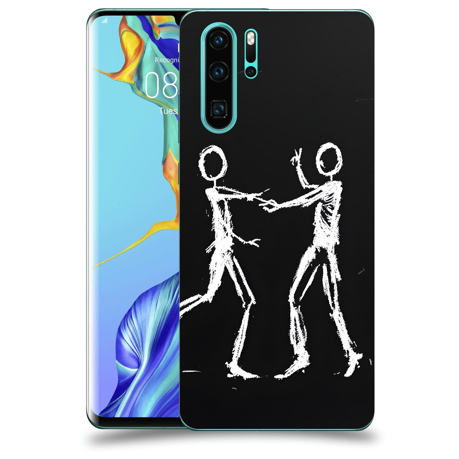 ACOVER Kryt na mobil Huawei P30 Pro - Siluety