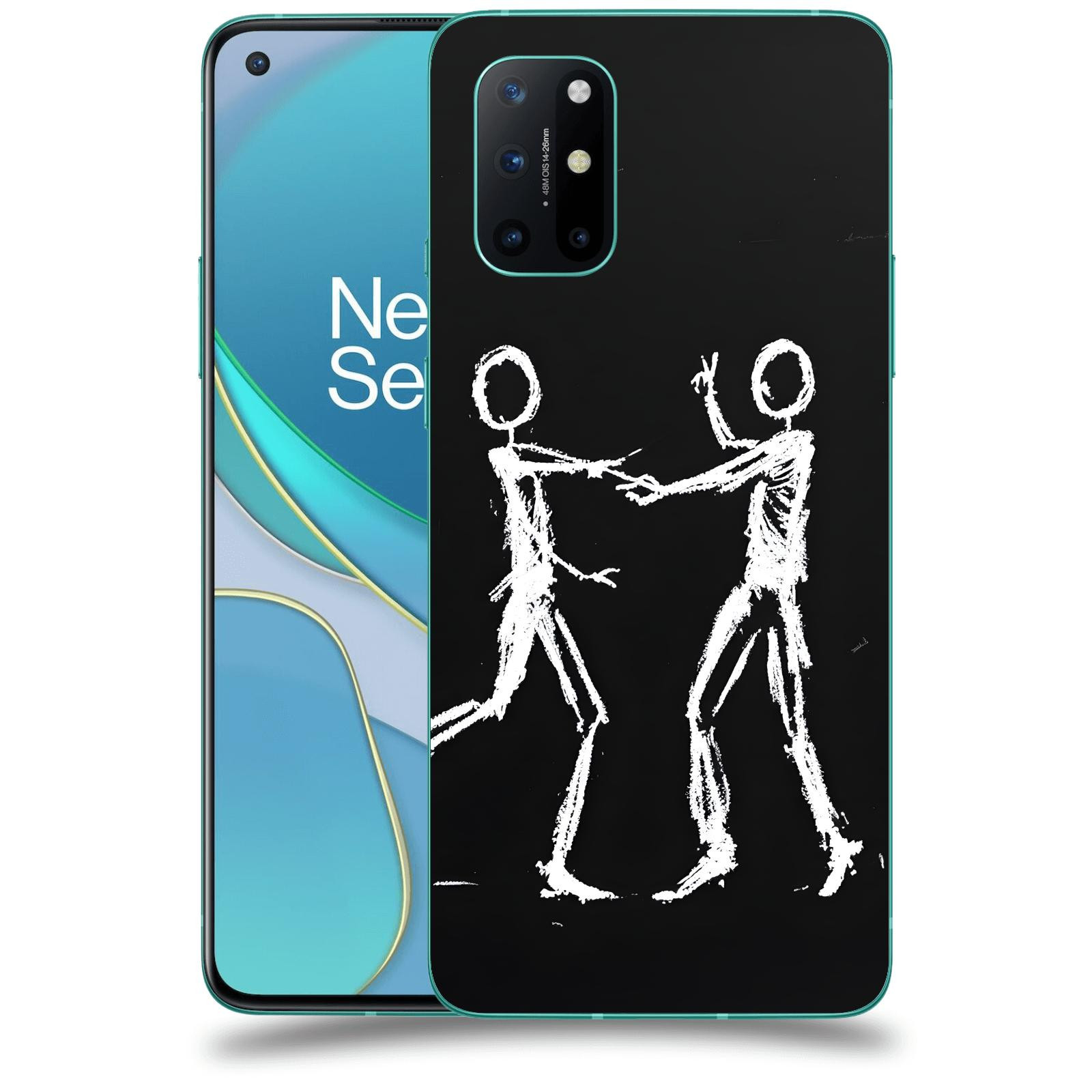ACOVER Kryt na mobil OnePlus 8T - Siluety
