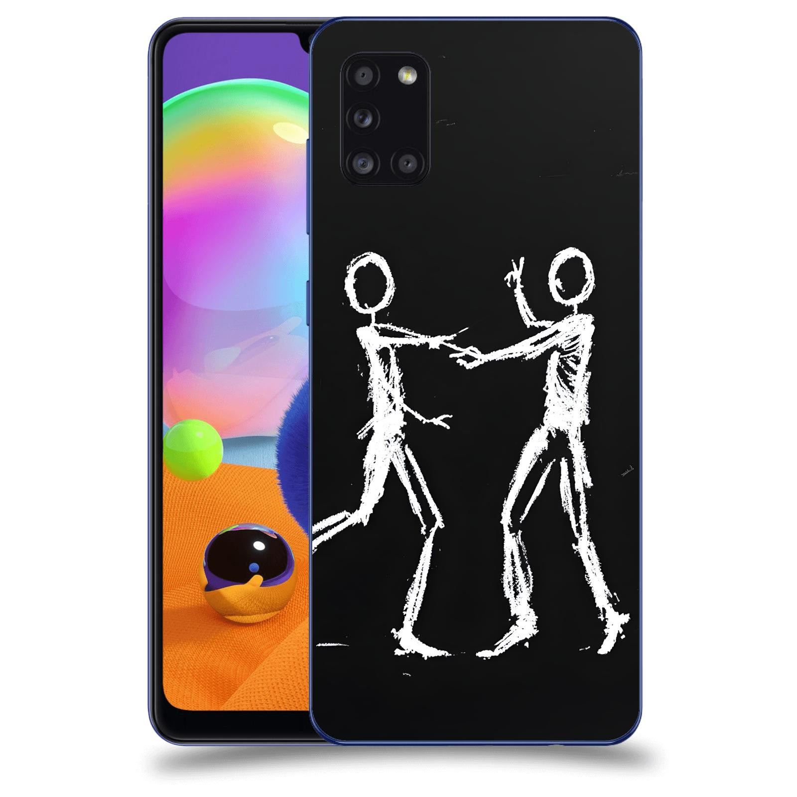 ACOVER Kryt na mobil Samsung Galaxy A31 A315F - Siluety