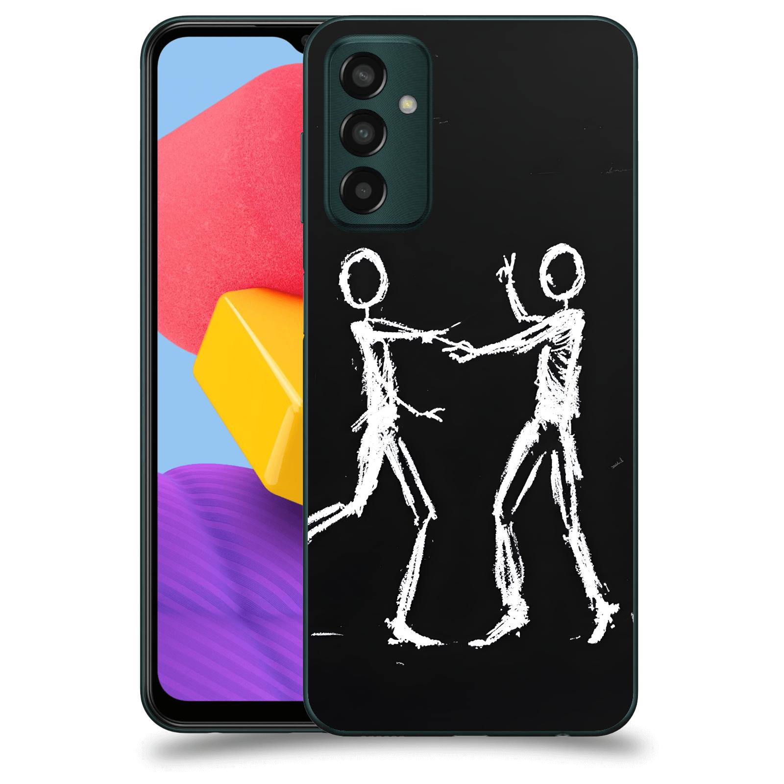 ACOVER Kryt na mobil Samsung Galaxy M13 M135F - Siluety