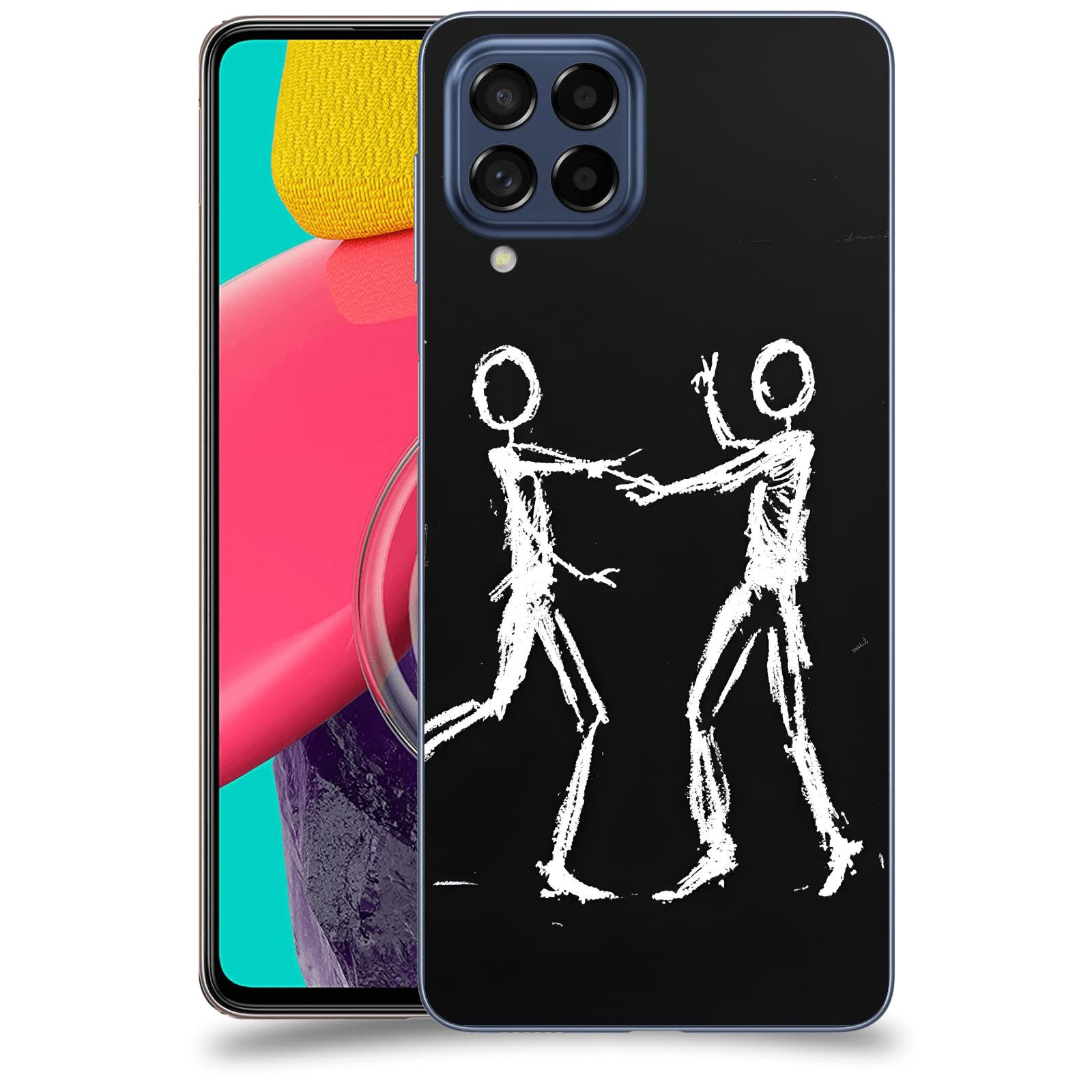 ACOVER Kryt na mobil Samsung Galaxy M53 5G - Siluety