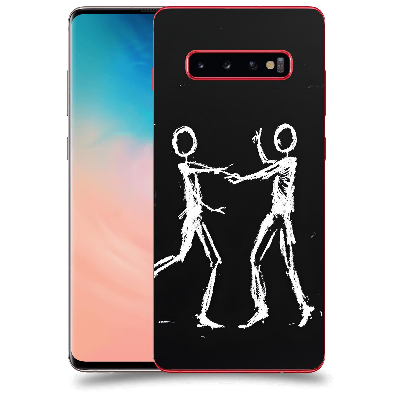ACOVER Kryt na mobil Samsung Galaxy S10 Plus G975 - Siluety