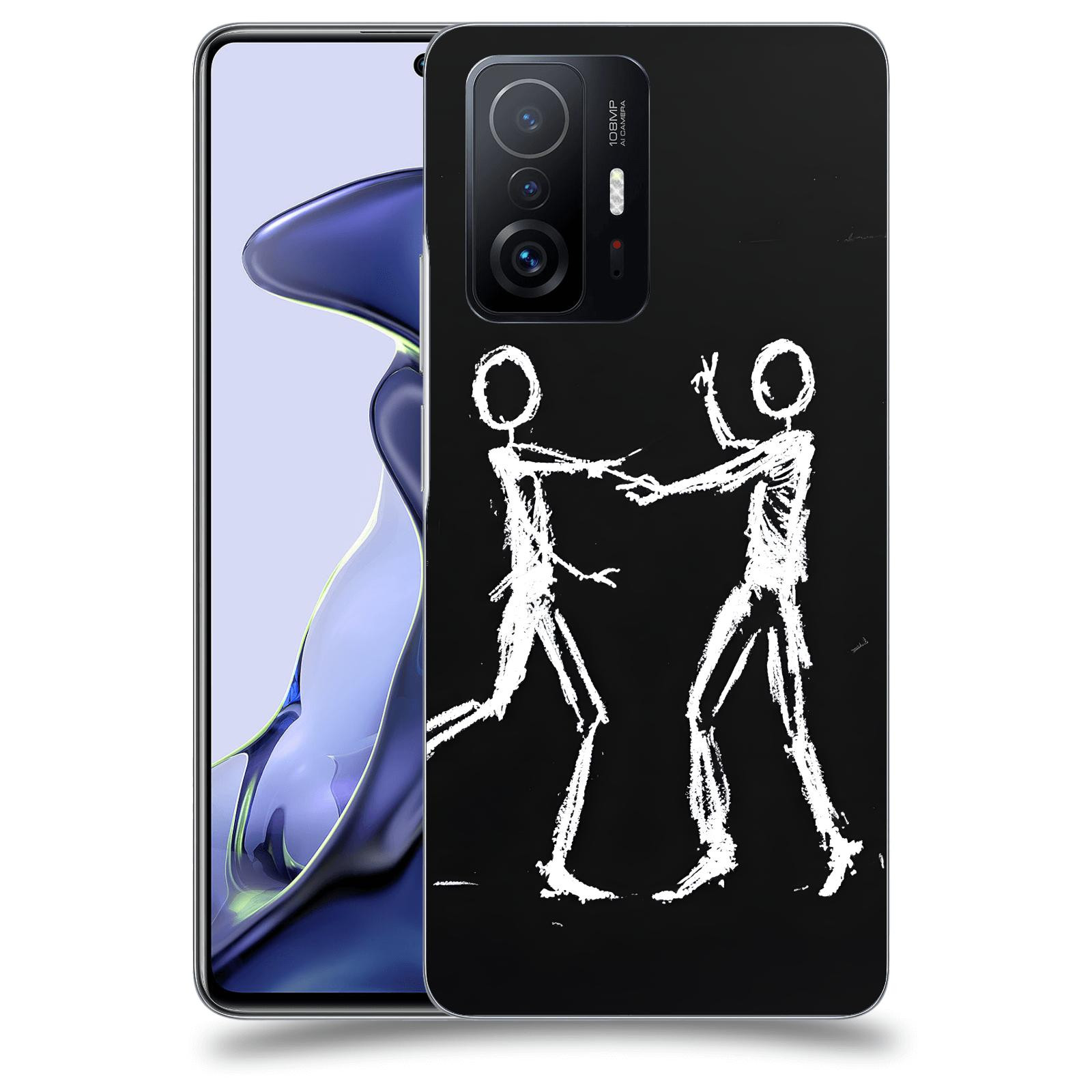 ACOVER Kryt na mobil Xiaomi 11T - Siluety